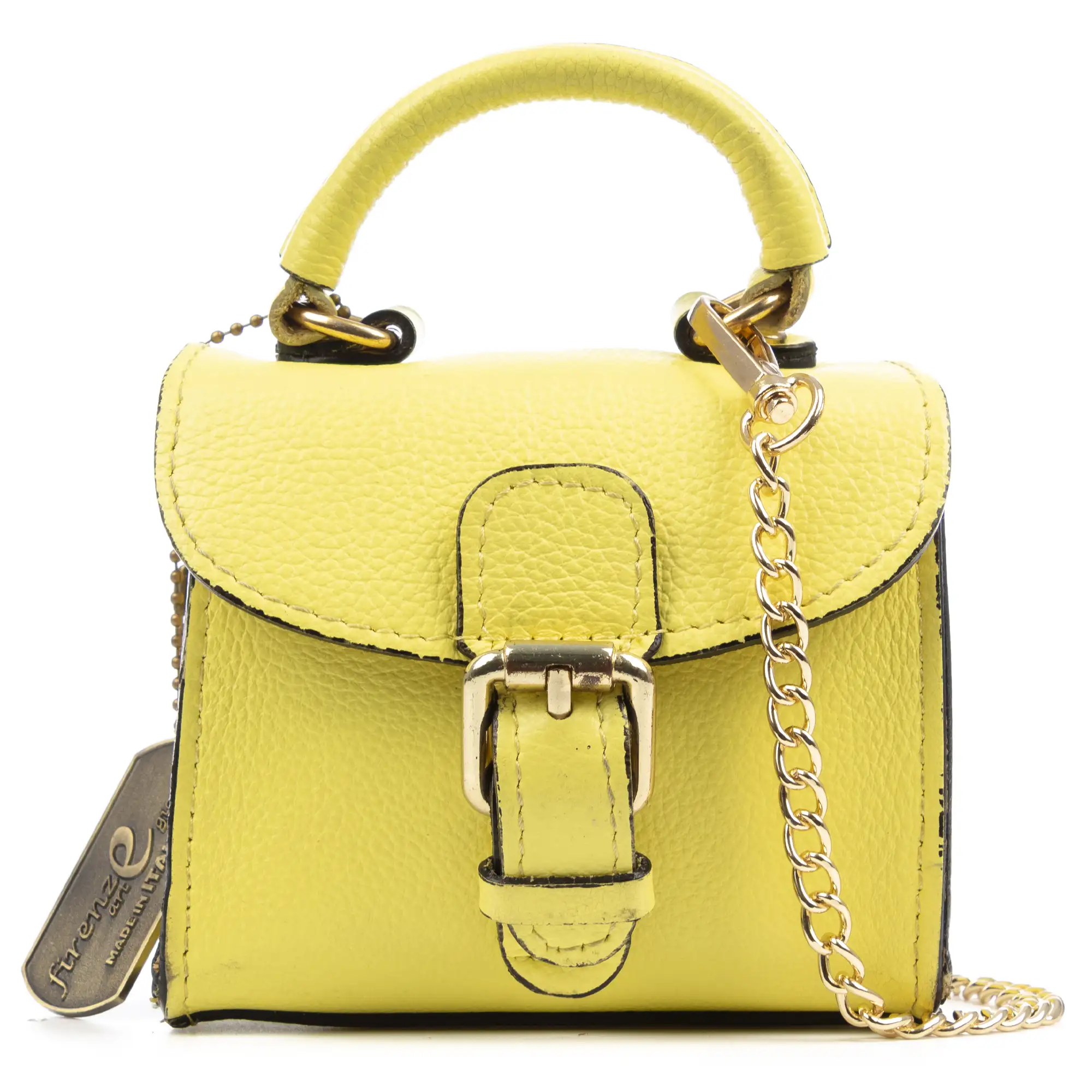 Annicco mini bolso de mano y bandolera mujer. Piel auténtica acabado Dollaro.