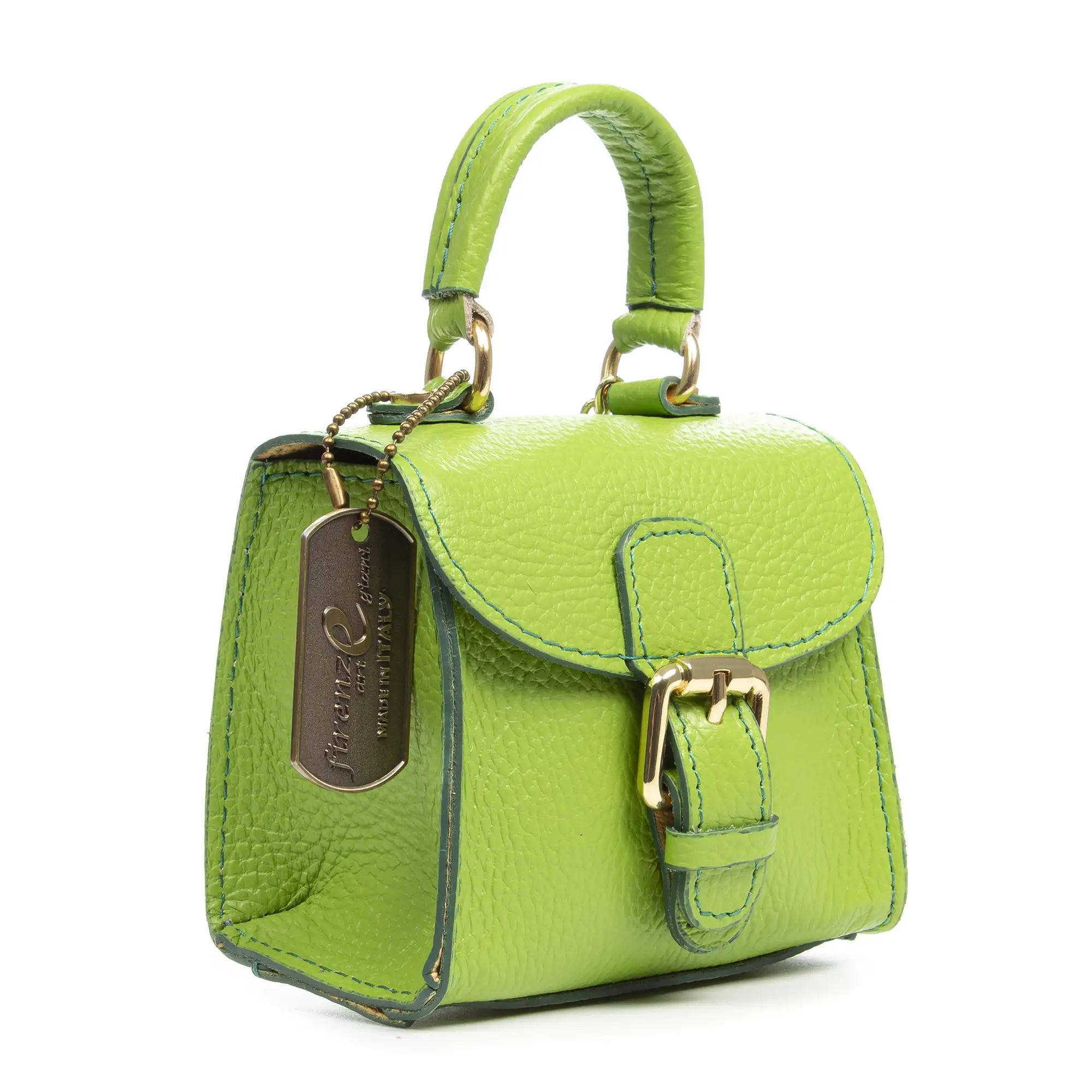 Annicco mini bolso de mano y bandolera mujer. Piel auténtica acabado Dollaro.