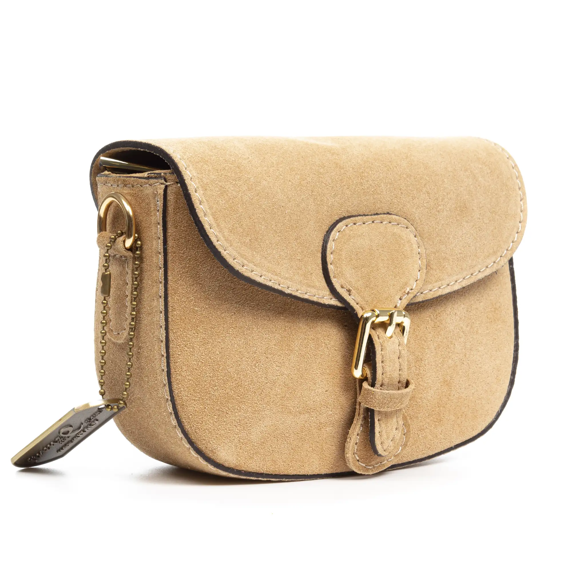 Annone bolso bandolera mujer. Piel auténtica acabado Gamuza