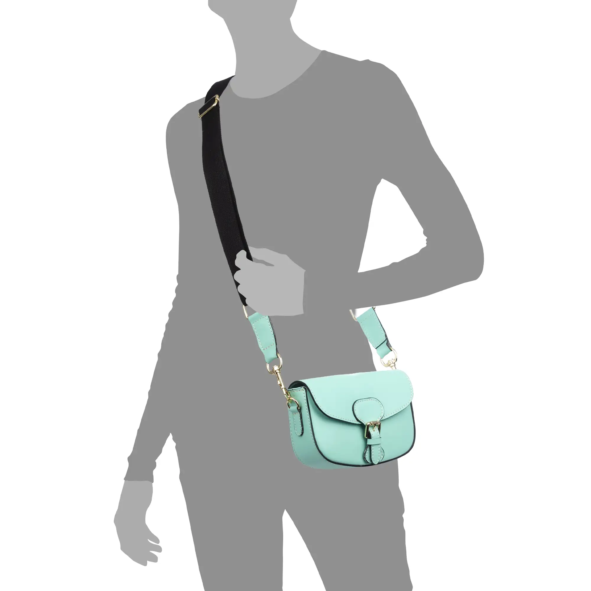 Annone bolso bandolera mujer. Piel auténtica acabado Ruga.