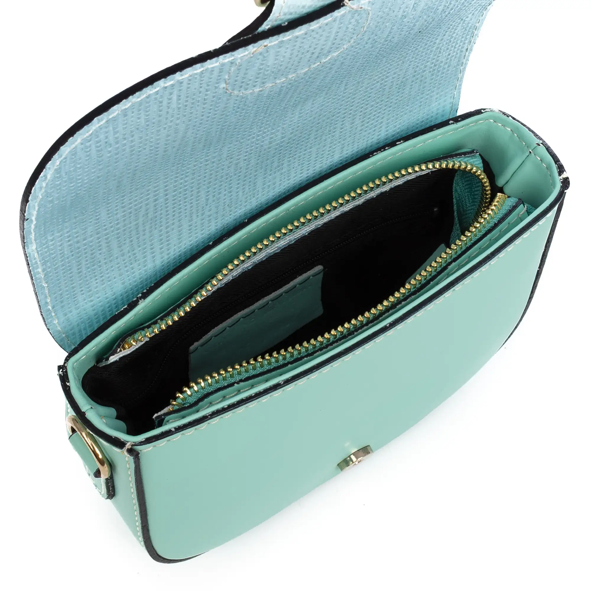 Annone bolso bandolera mujer. Piel auténtica acabado Ruga.