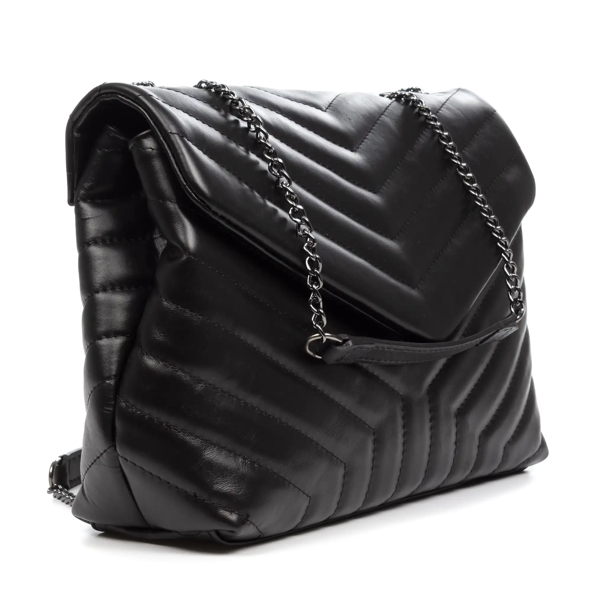 Apecchio bolso bandolera mujer. Piel auténtica acabado Sauvage