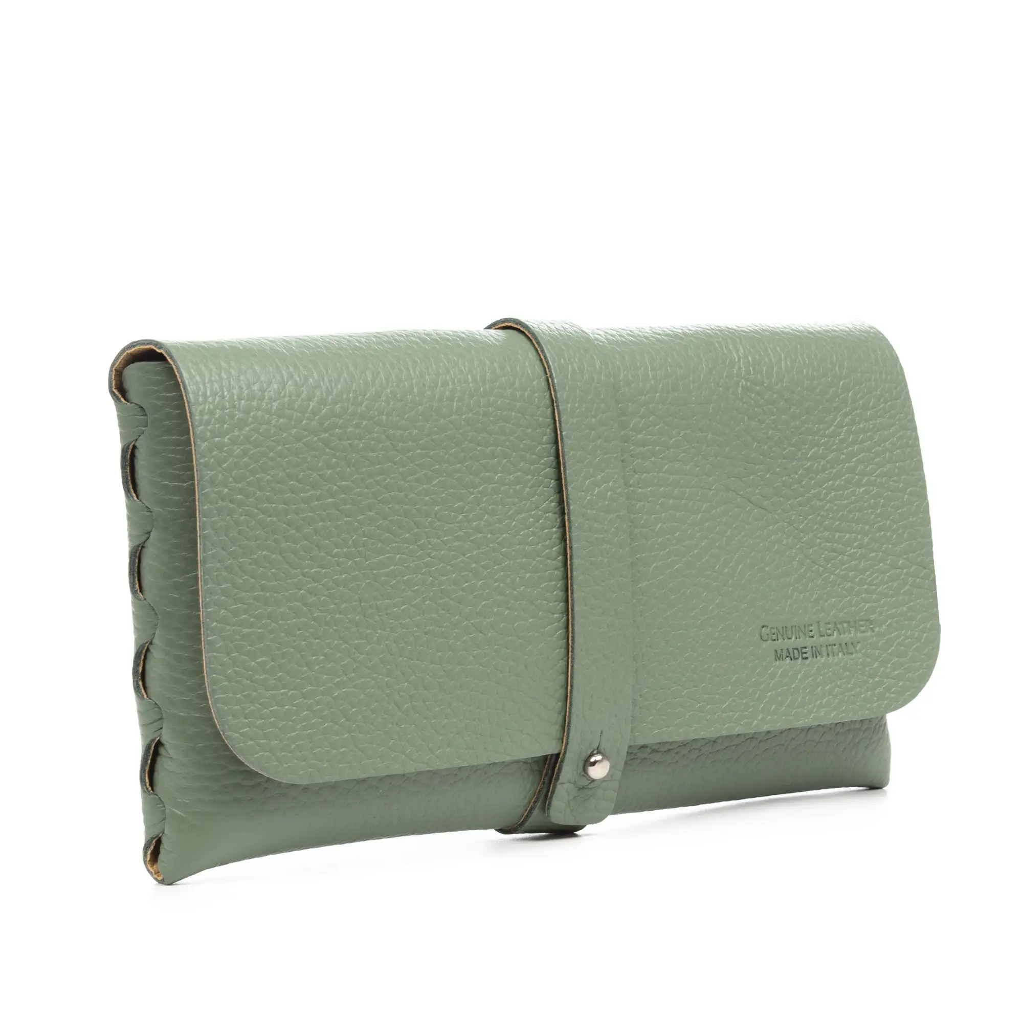 Arba bolso de mano mujer. Piel auténtica acabado Dollaro.