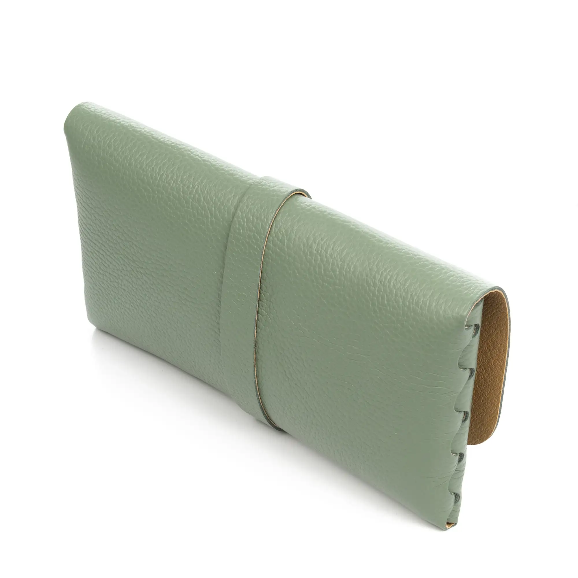 Arba bolso de mano mujer. Piel auténtica acabado Dollaro.