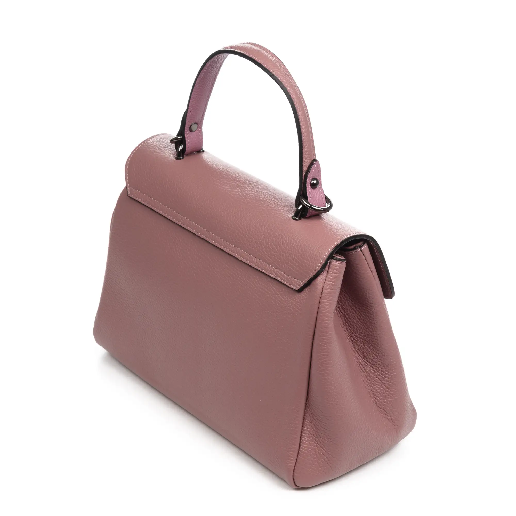 Arcisate bolso Tote mujer. Piel auténtica acabado Dollaro.