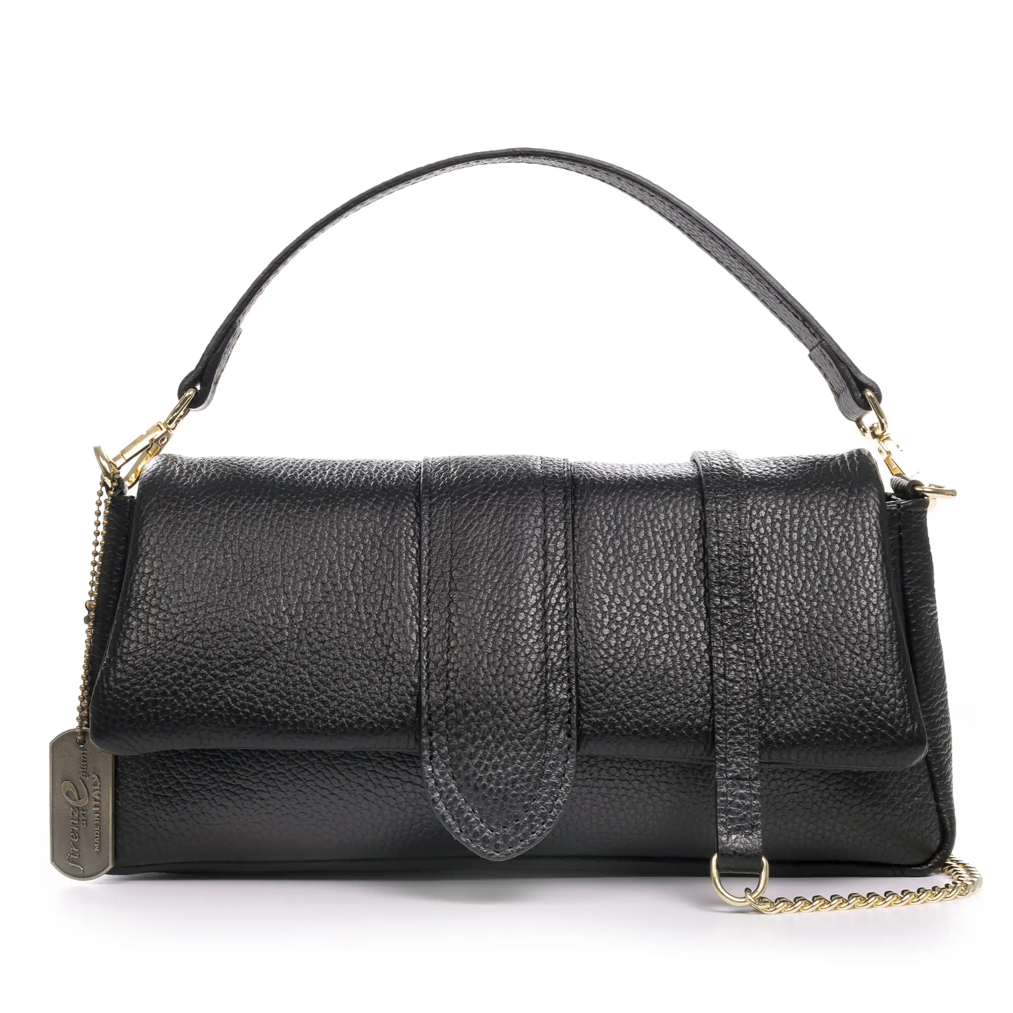Ardesio bolso bandolera mujer. Piel auténtica Dollaro.
