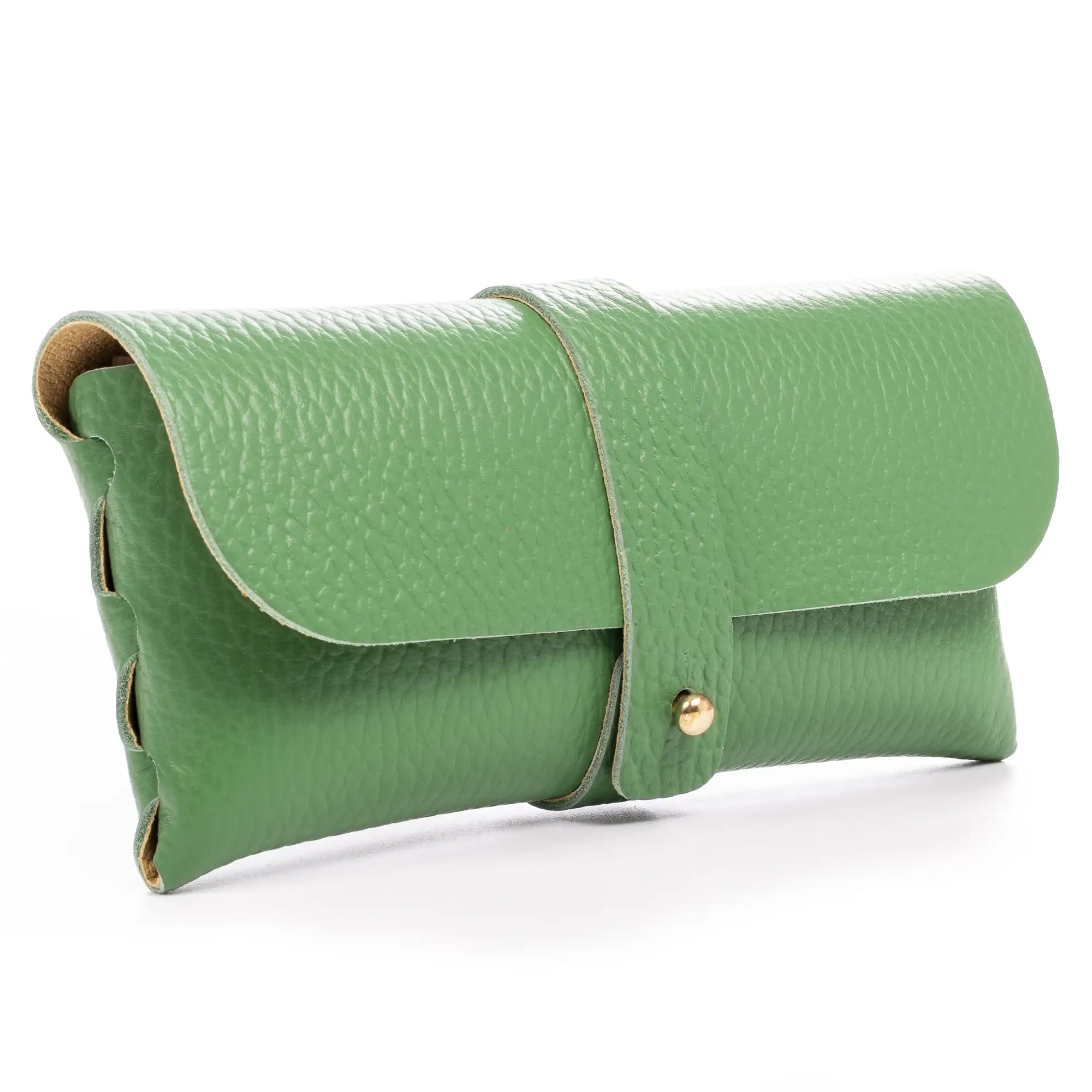 Argelato mini bolso de mano / cartera mujer. Piel auténtica Dollaro.