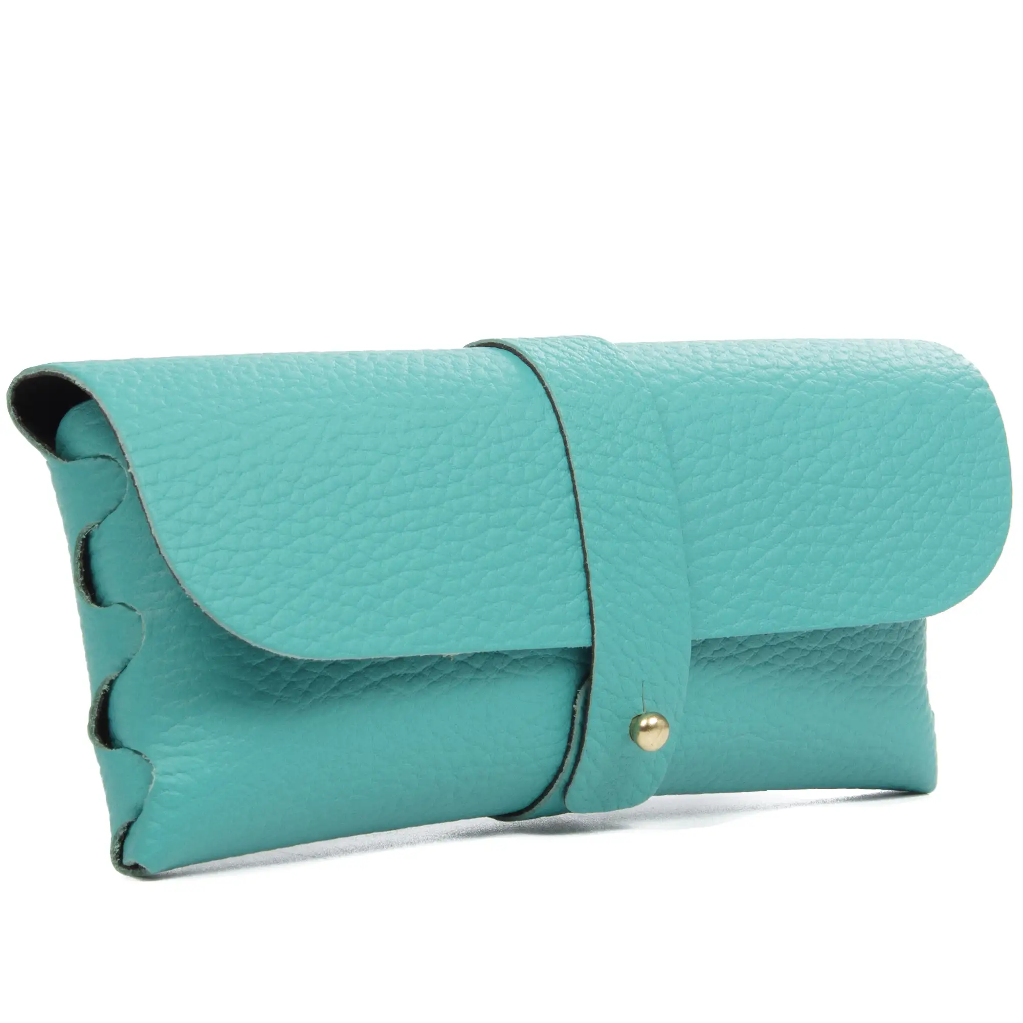 Argelato mini bolso de mano / cartera mujer. Piel auténtica Dollaro.