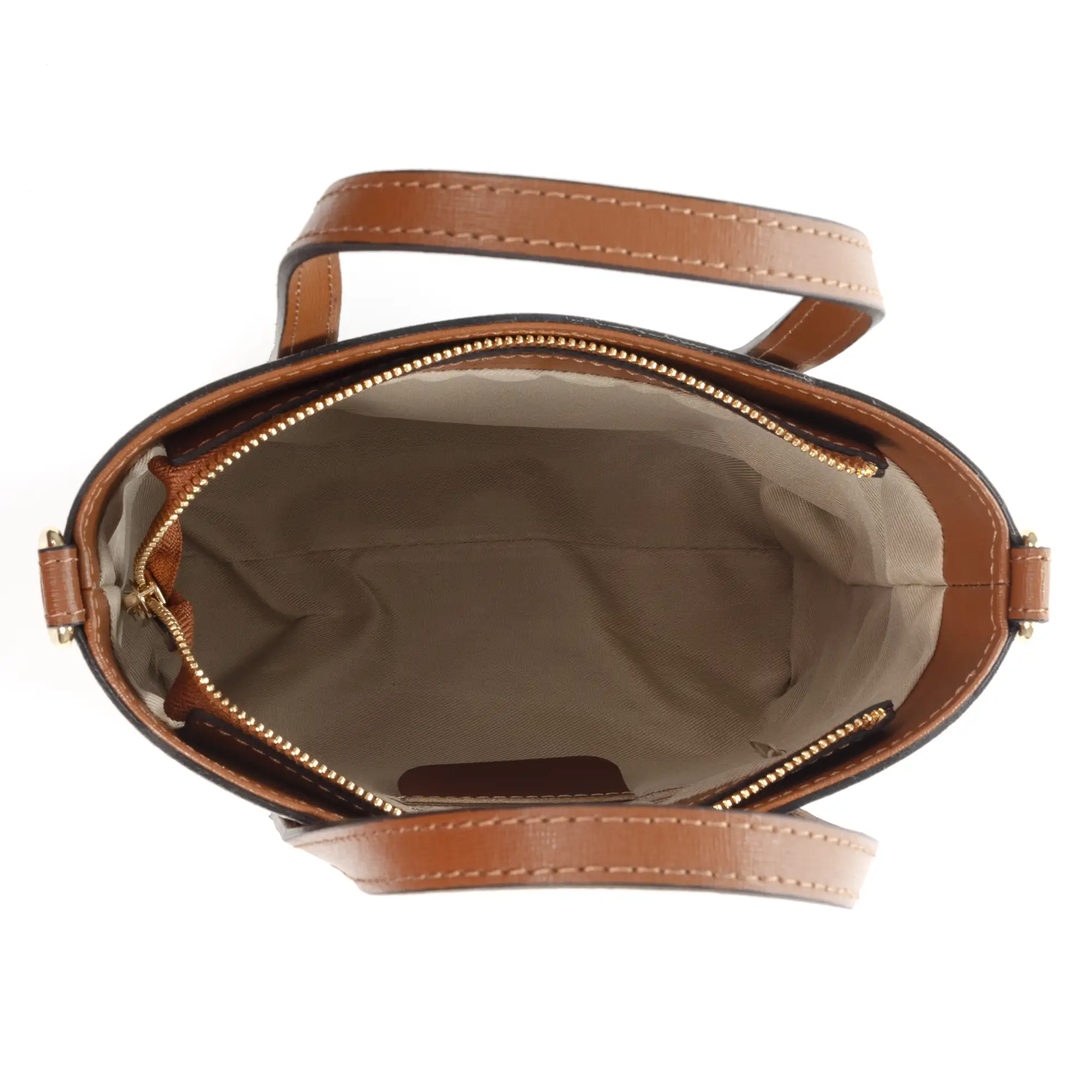 Argenta bolso tote compacto mujer. Piel auténtica Saffiano.