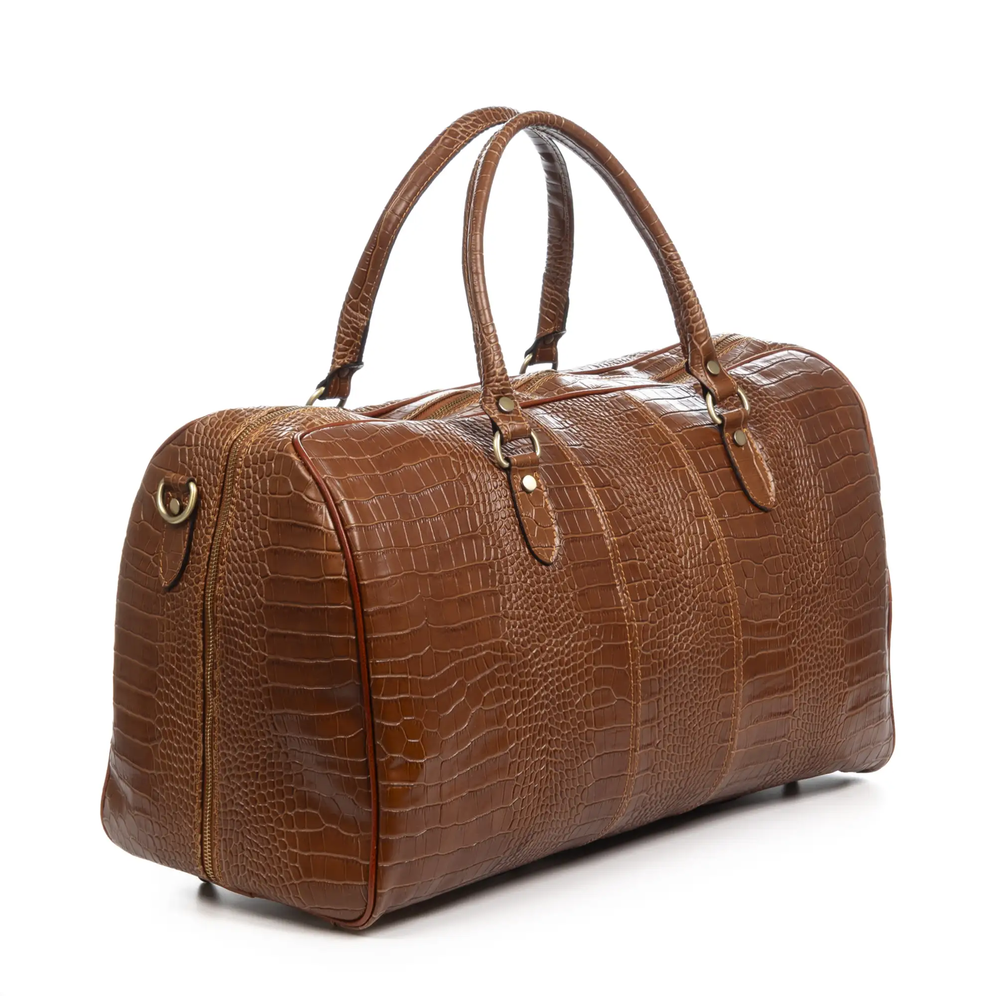 Arianone bolso de viaje. Piel auténtica Crosta.