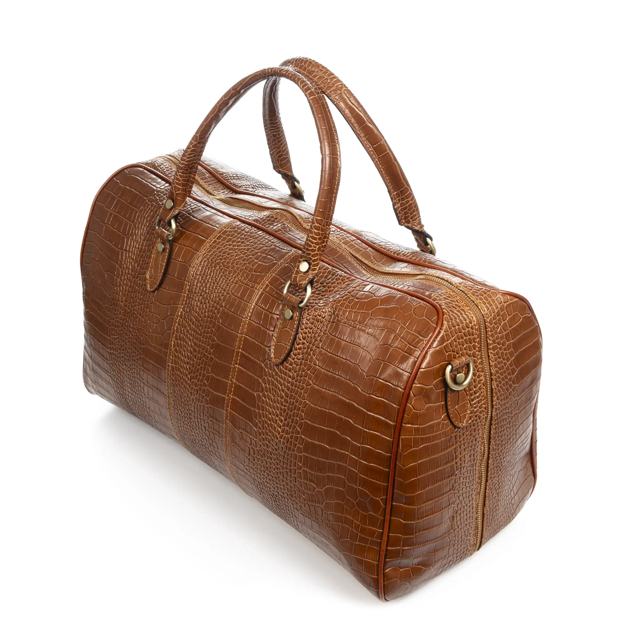 Arianone bolso de viaje. Piel auténtica Crosta.