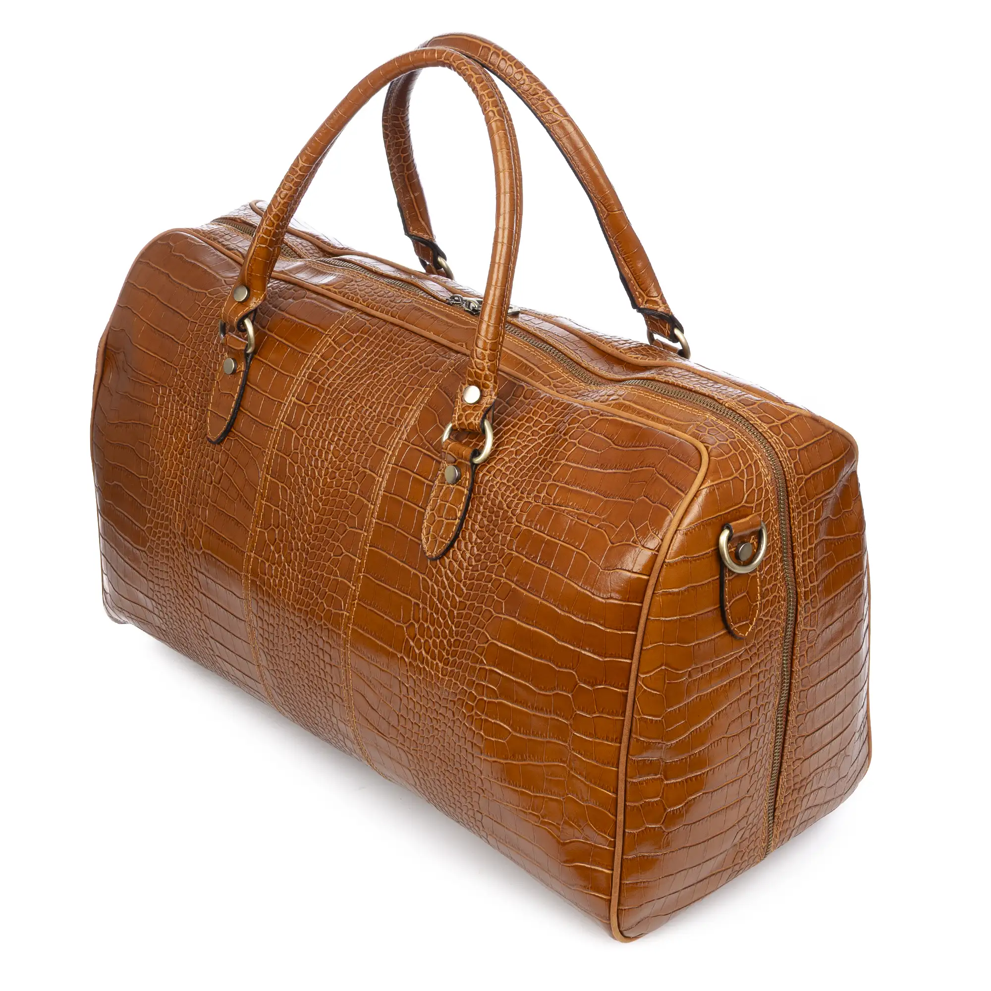 Arianone bolso de viaje. Piel auténtica Crosta.