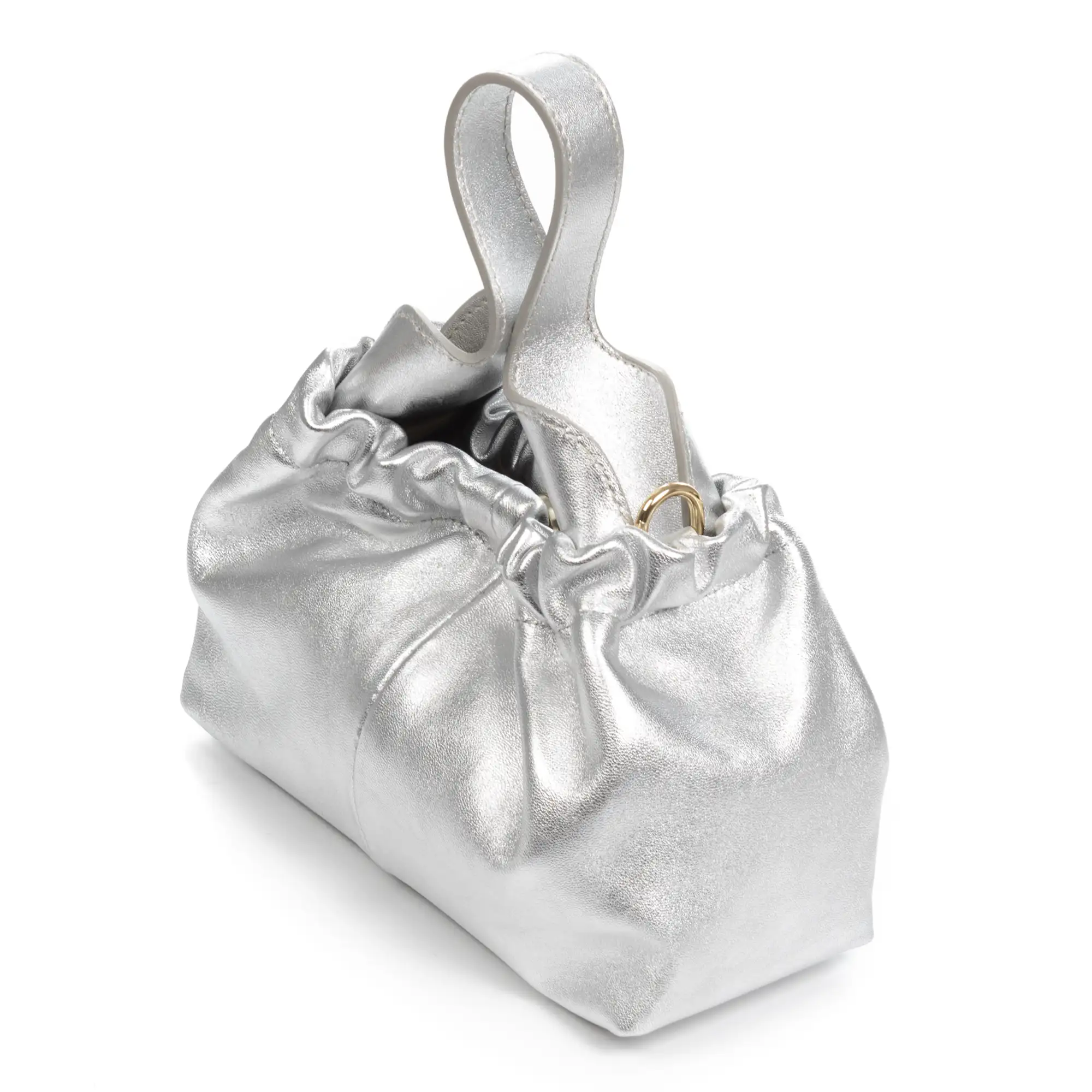 Arluno bolso de mano mujer. Piel de cabra auténtica.