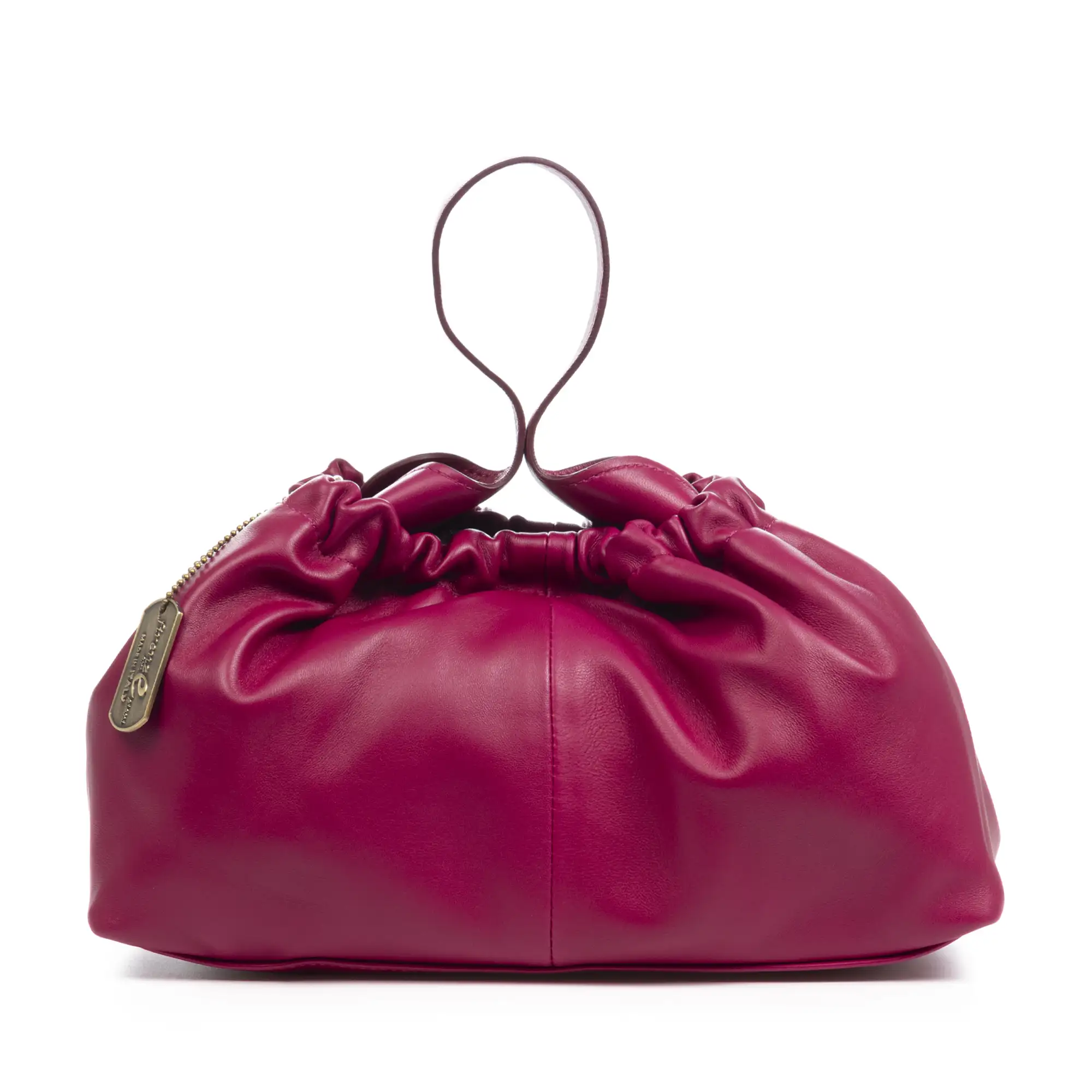 Armeno bolso de mano mujer. Piel de cabra auténtica.