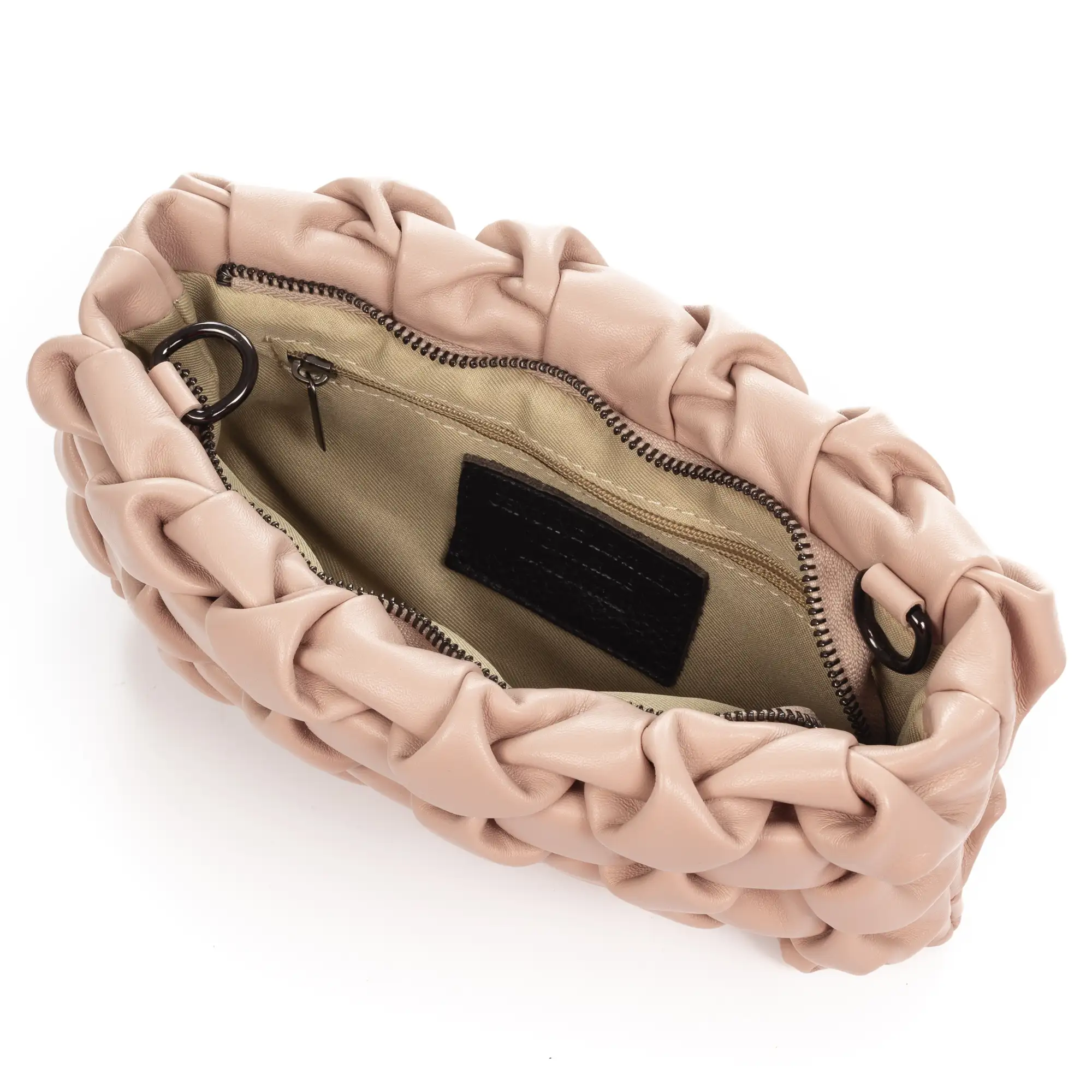 Armento bolso bandolera mujer. Piel de cabra auténtica con diseño exclusivo.