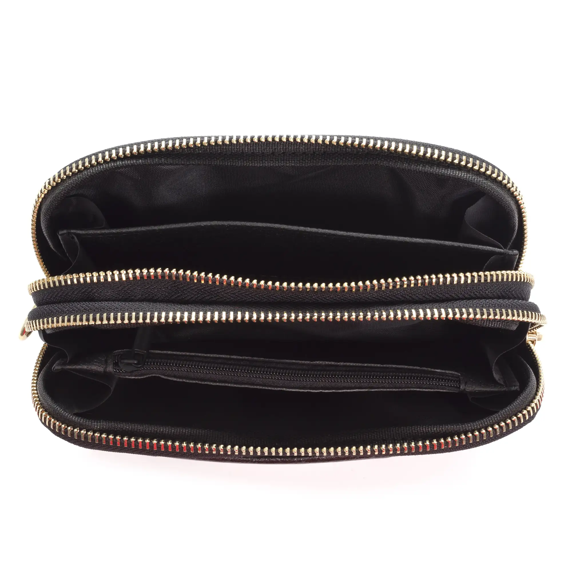 Arnara cartera mujer. Piel auténtica Gamuza con grabado vegetal.