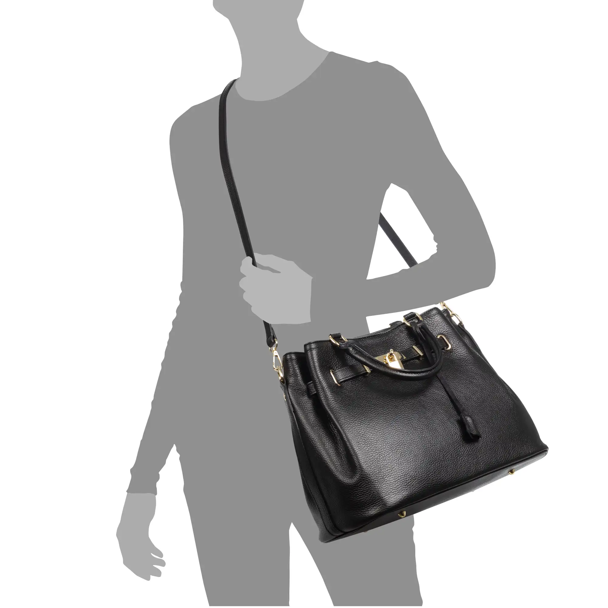 Arola bolso tote mujer. Piel Dollaro auténtica.