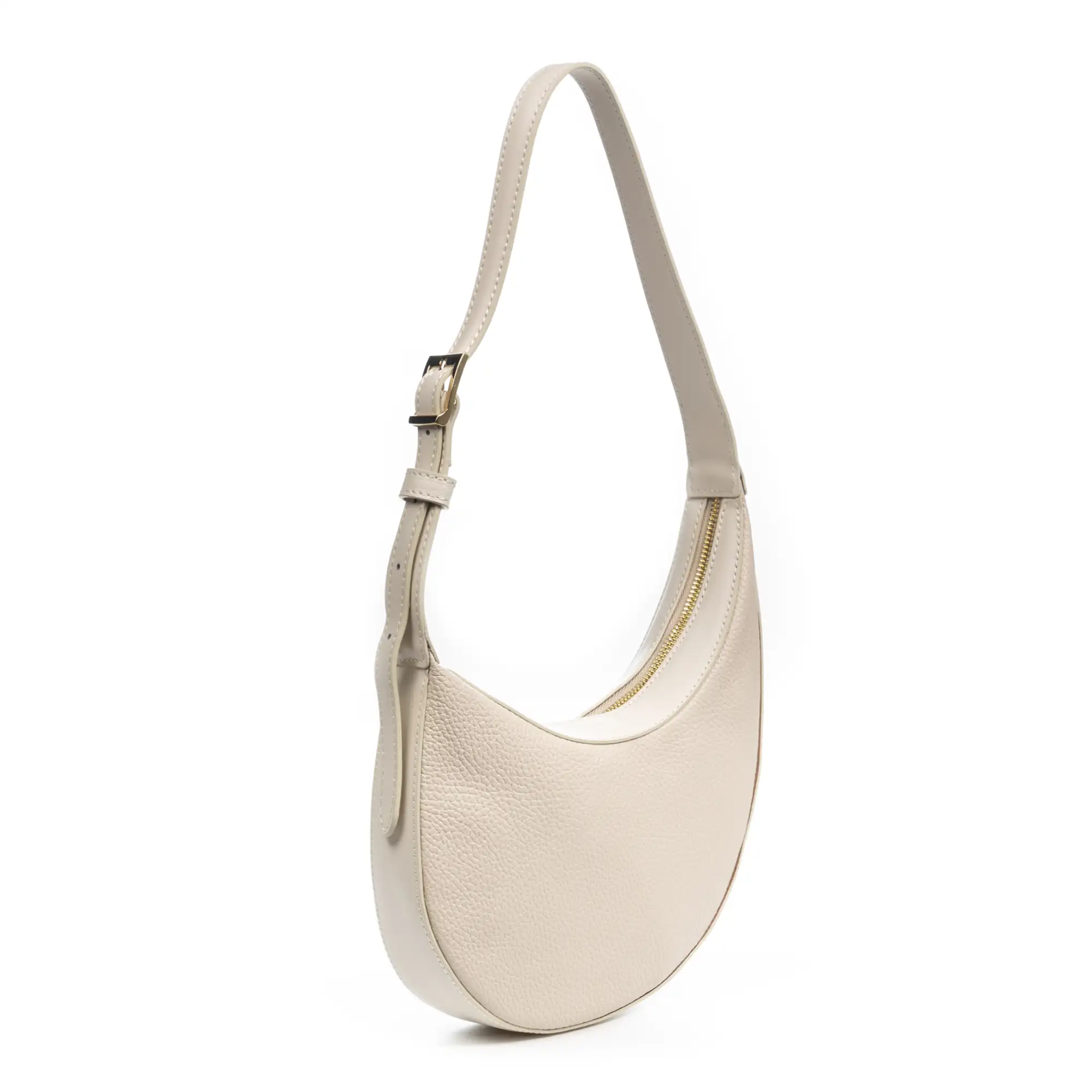Arosio bolso de hombro mujer. Piel Dollaro auténtica.