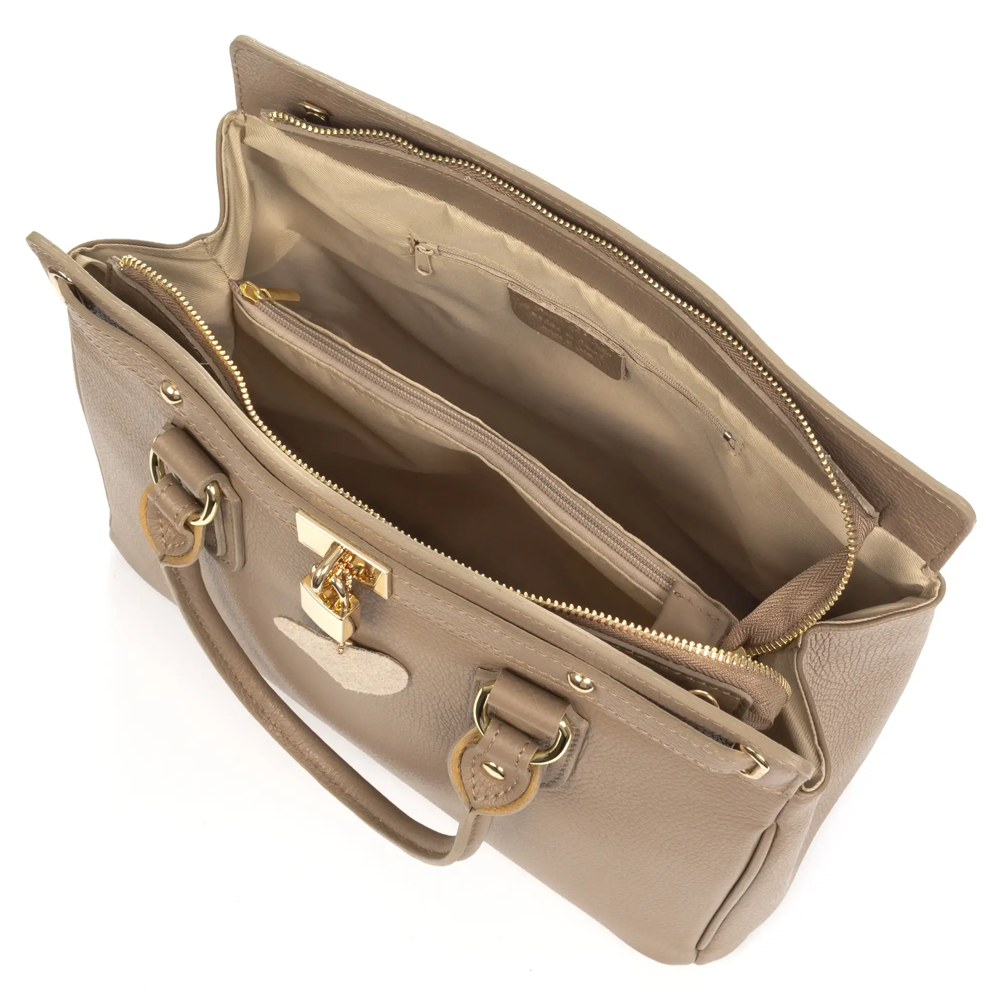 Arpaise bolso tote mujer. Piel Dollaro auténtica.