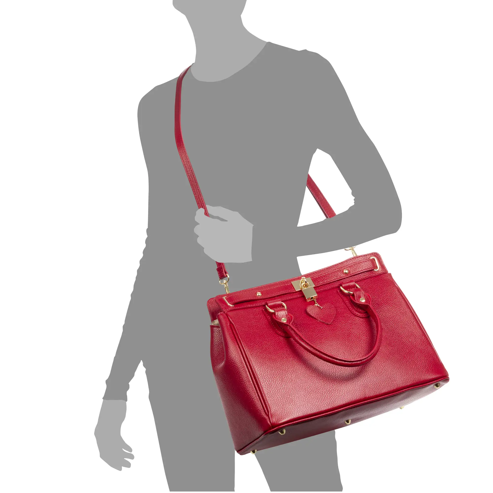 Arpaise bolso tote mujer. Piel Dollaro auténtica.