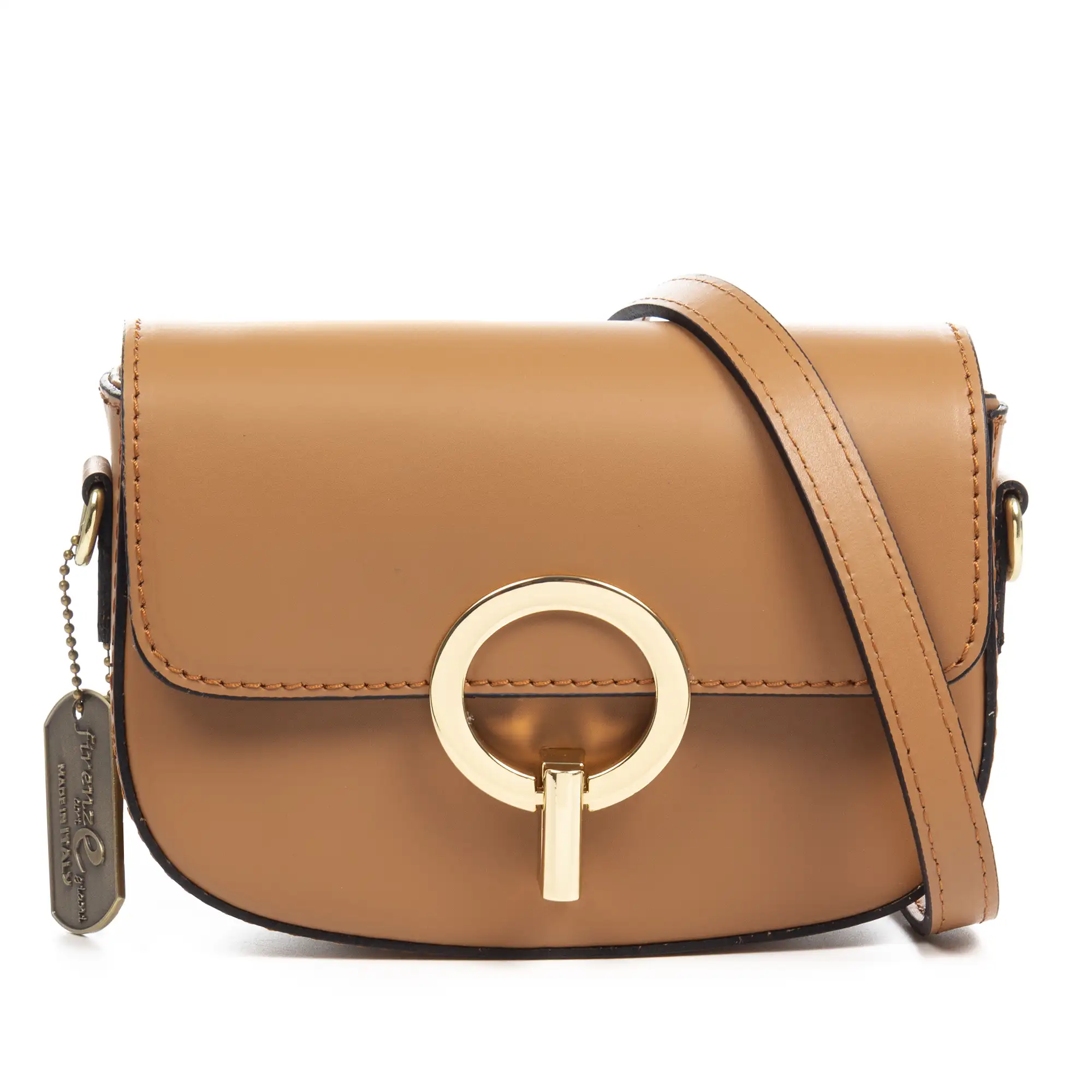 Arpino bolso bandolera mujer. Piel auténtica Ruga.