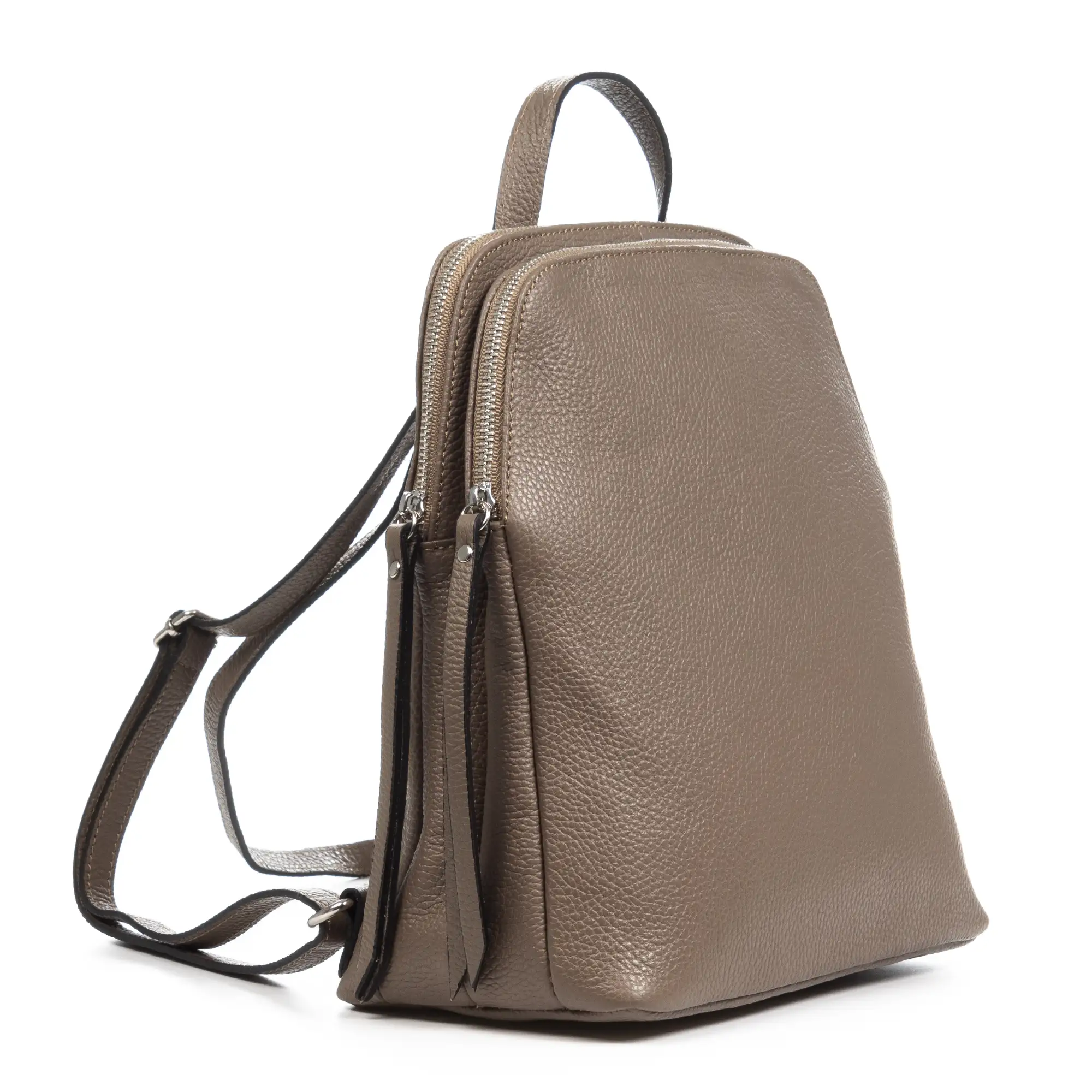 Arquà bolso mochila mujer. Piel auténtica Dollaro.