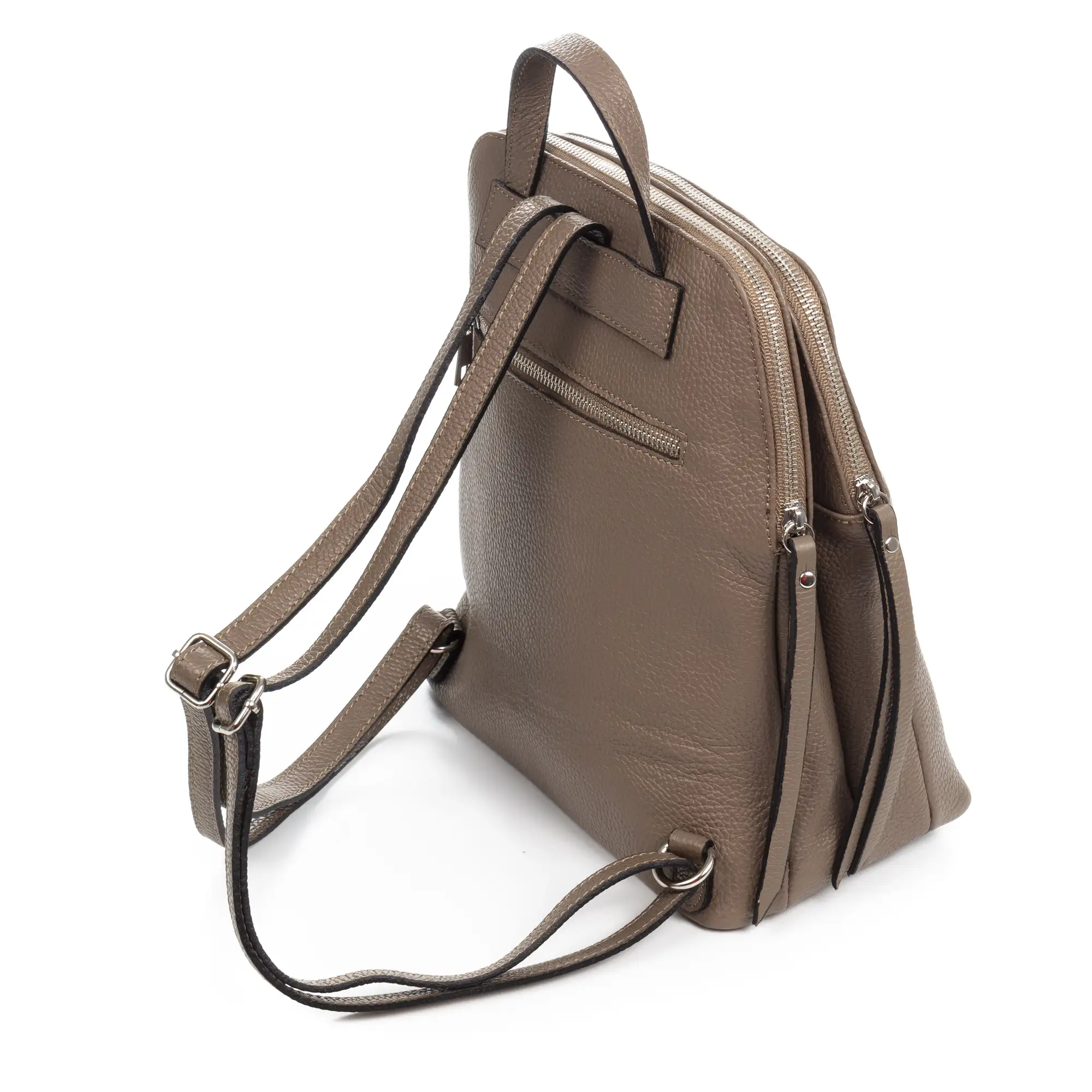 Arquà bolso mochila mujer. Piel auténtica Dollaro.