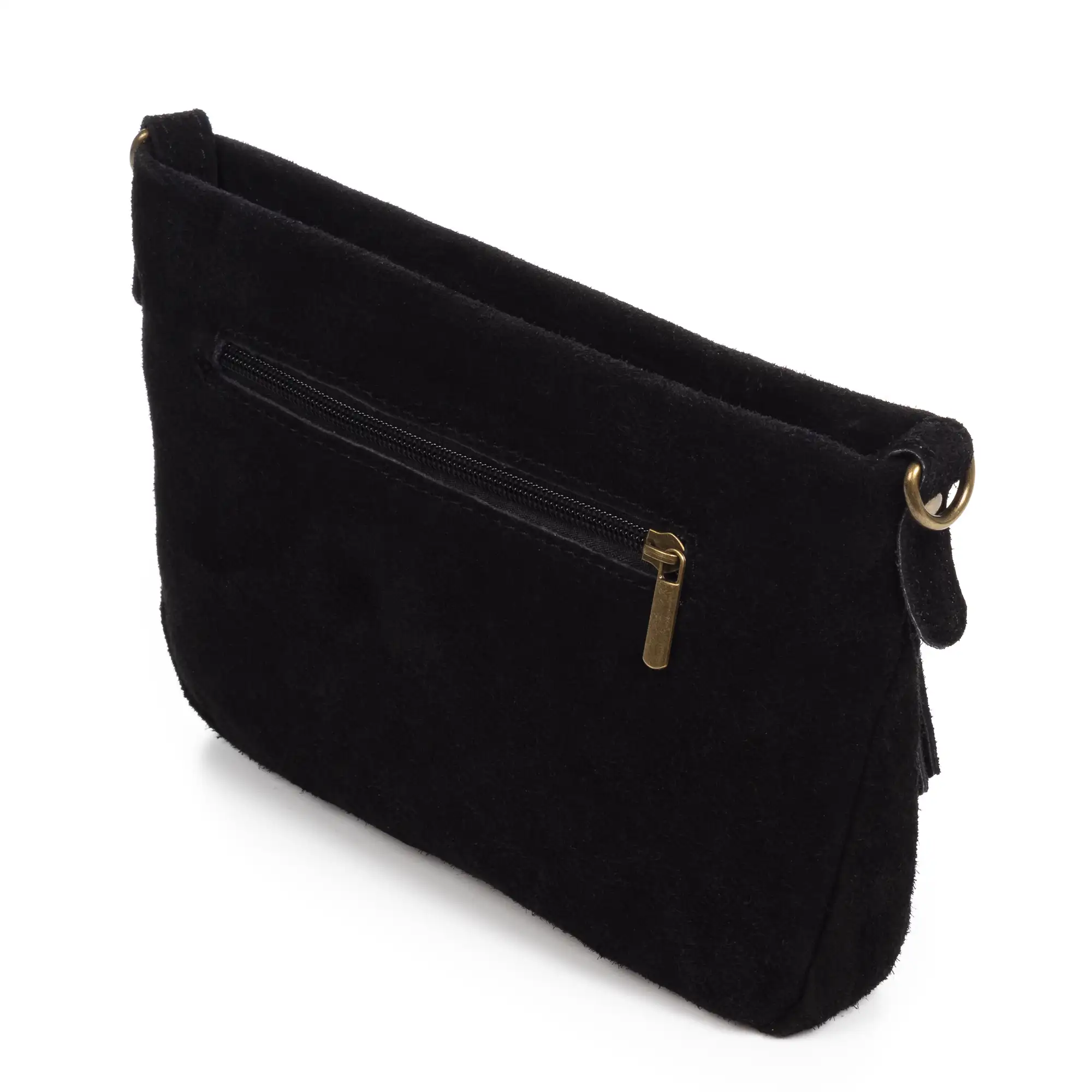 Arre bolso bandolera mujer. Piel auténtica Gamuza.