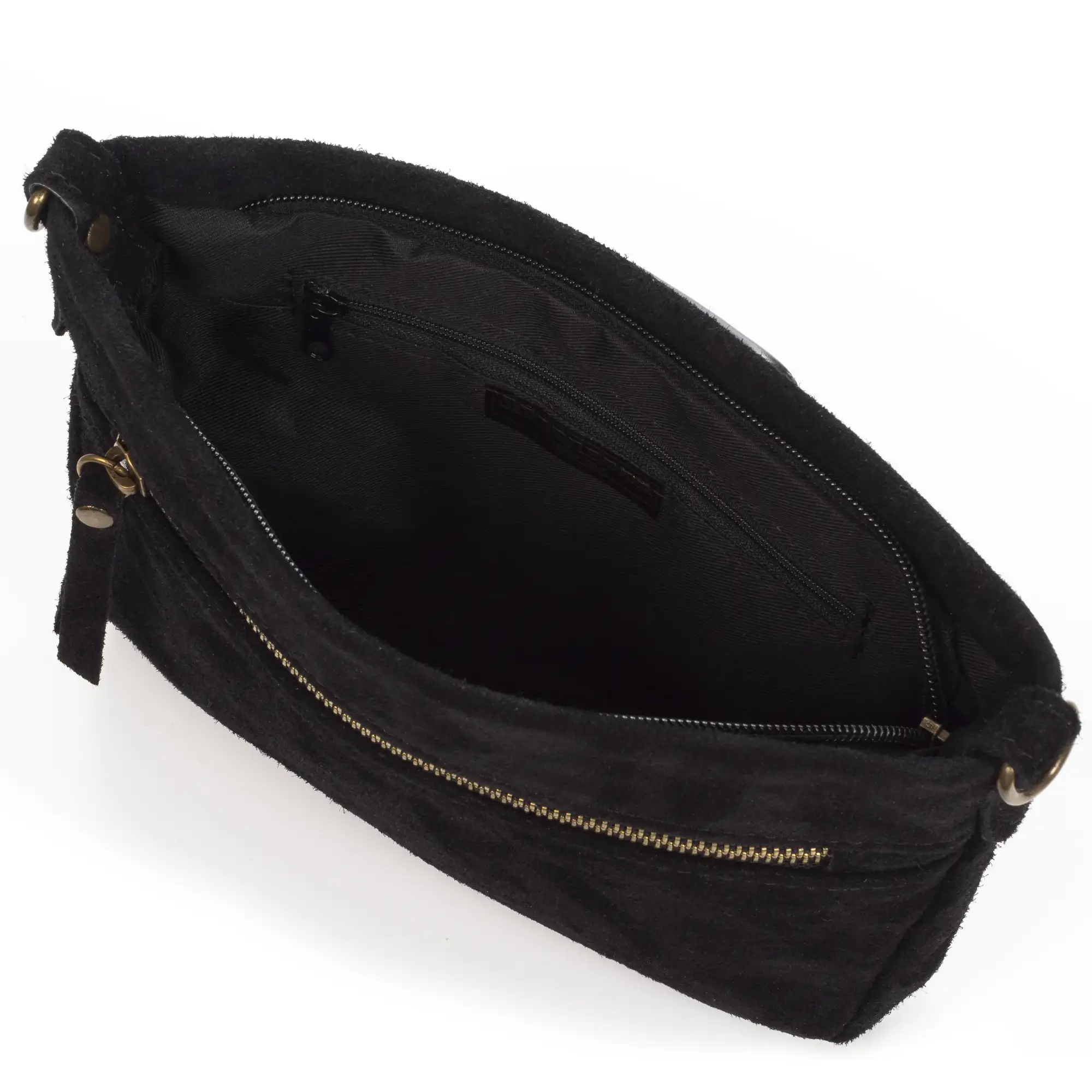 Arre bolso bandolera mujer. Piel auténtica Gamuza.