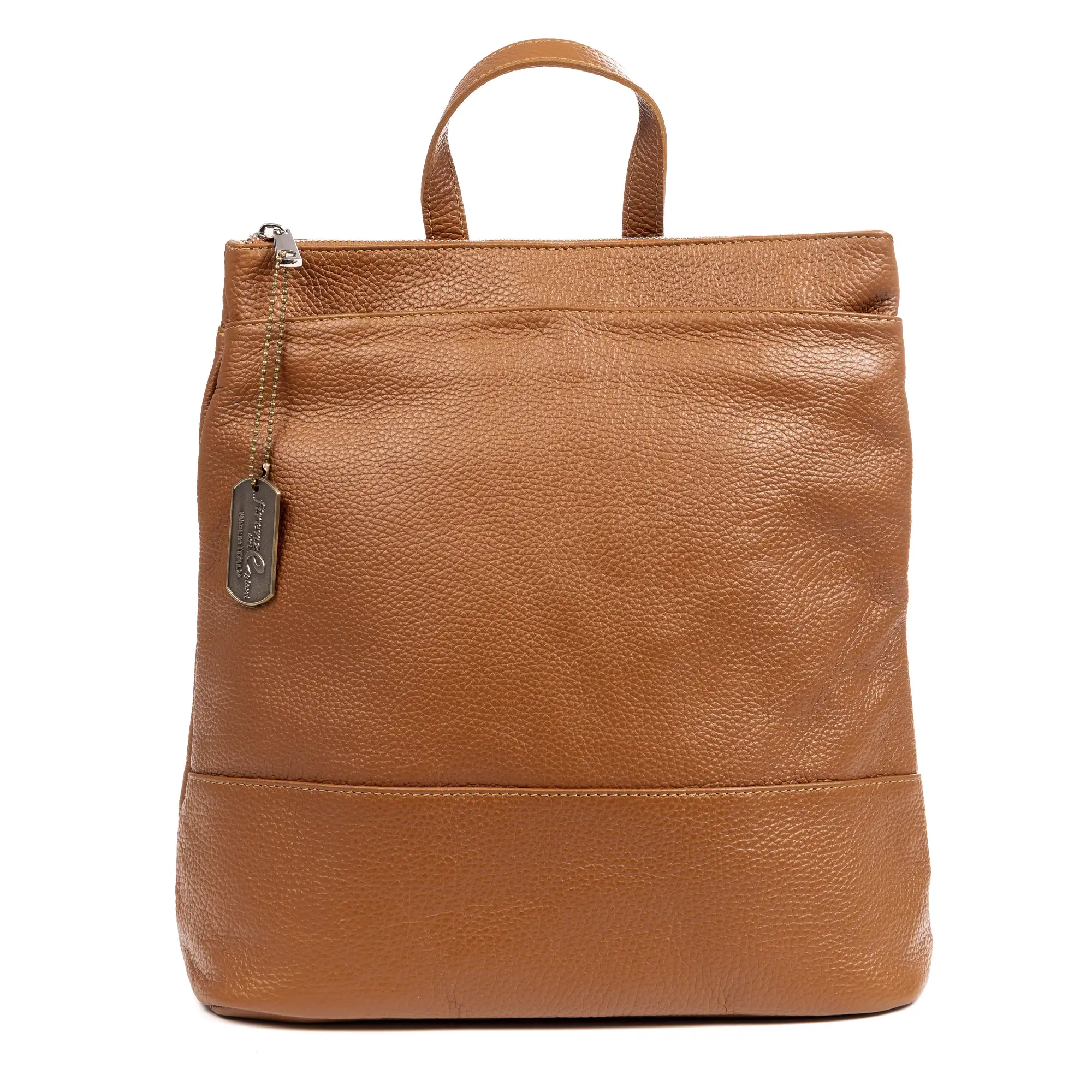 Asigliano bolso mochila de piel auténtica Dollaro