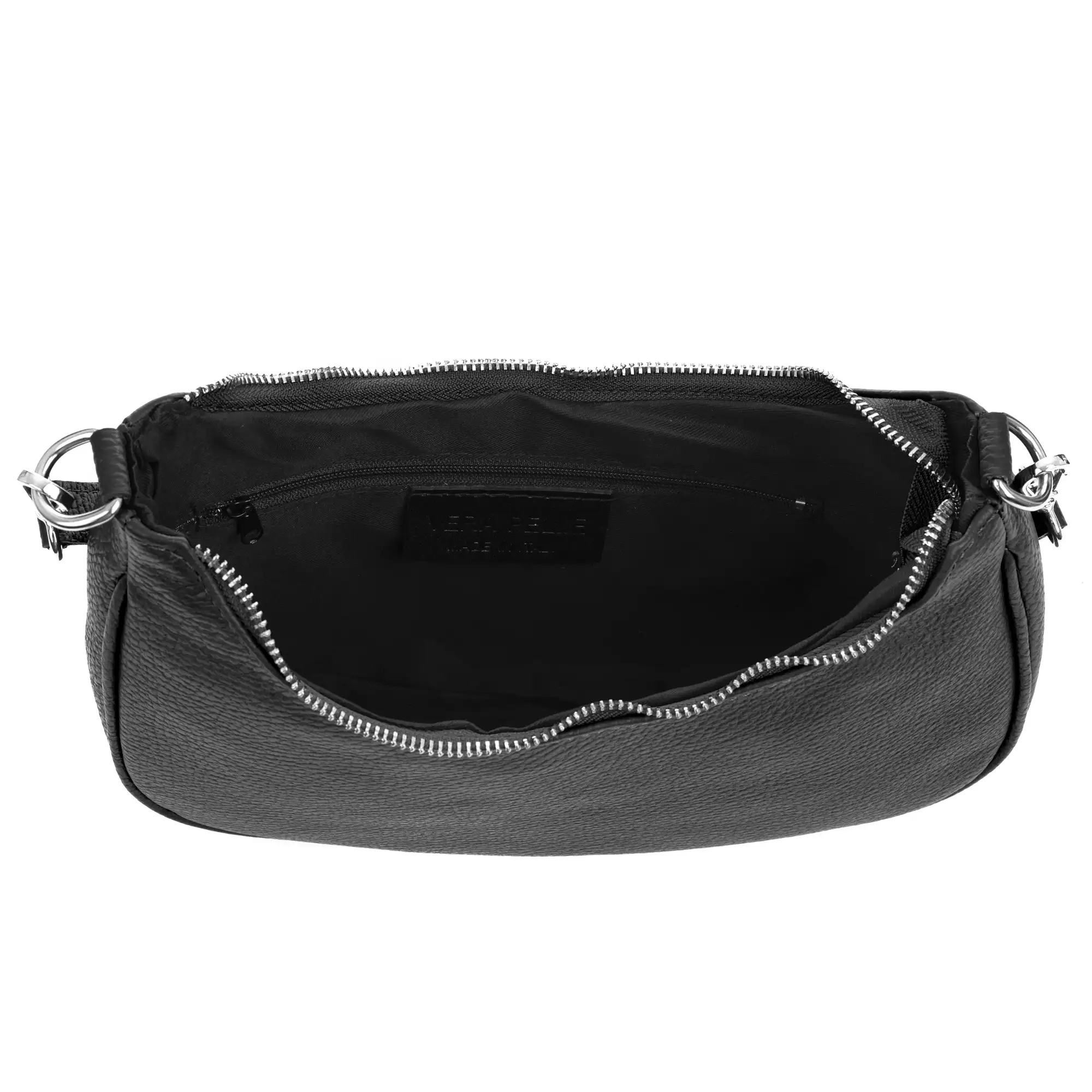 Asso bolso de mano, de piel auténtica acabado dollaro.