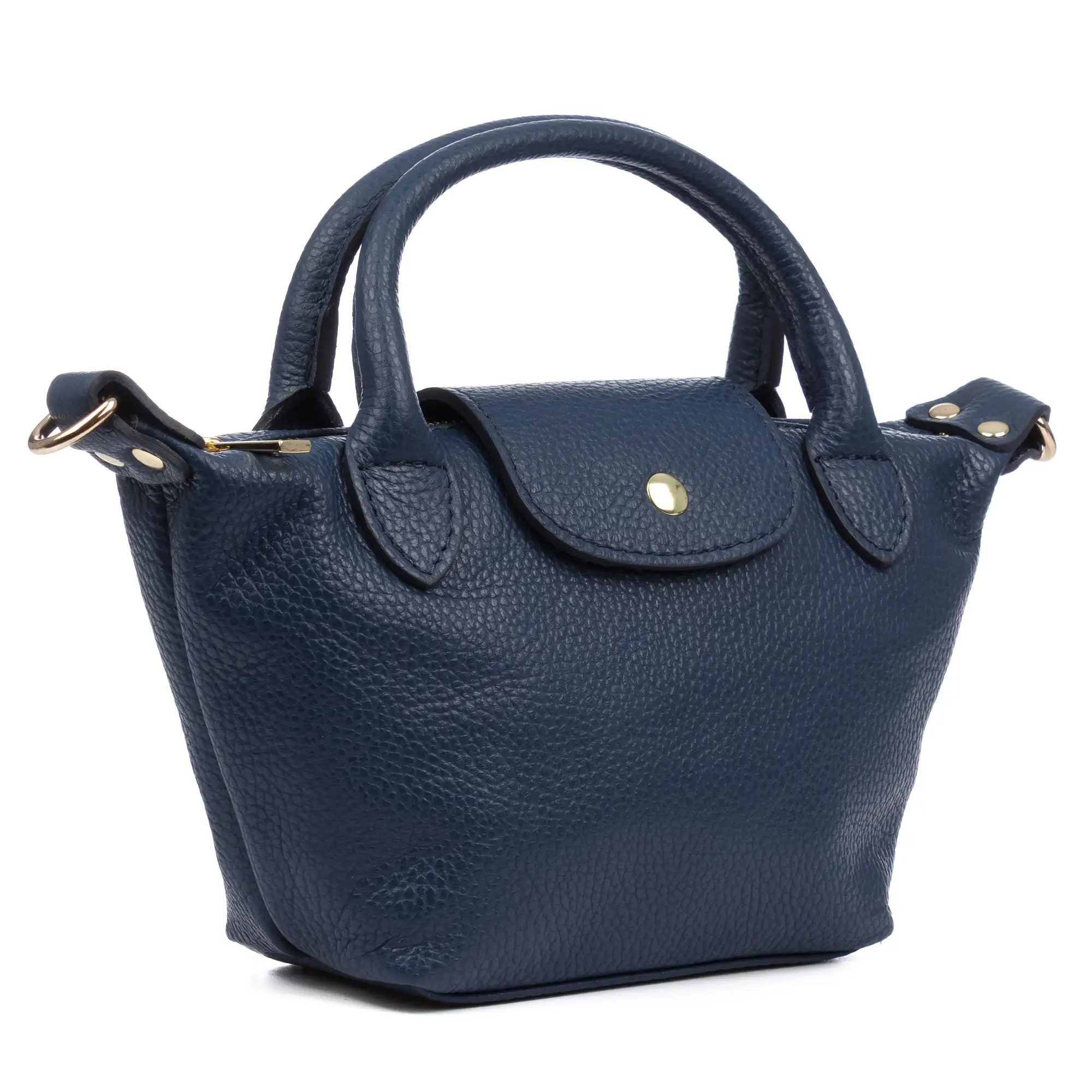 Aurano bolso bandolera tipo Tote mujer. Piel auténtica Dollaro bitono.