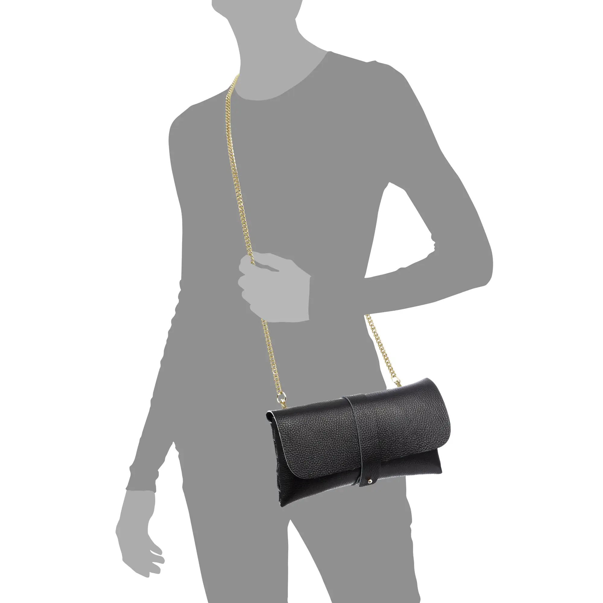 Auronzo bolso de bandolera mujer. Piel auténtica acabado Dollaro.