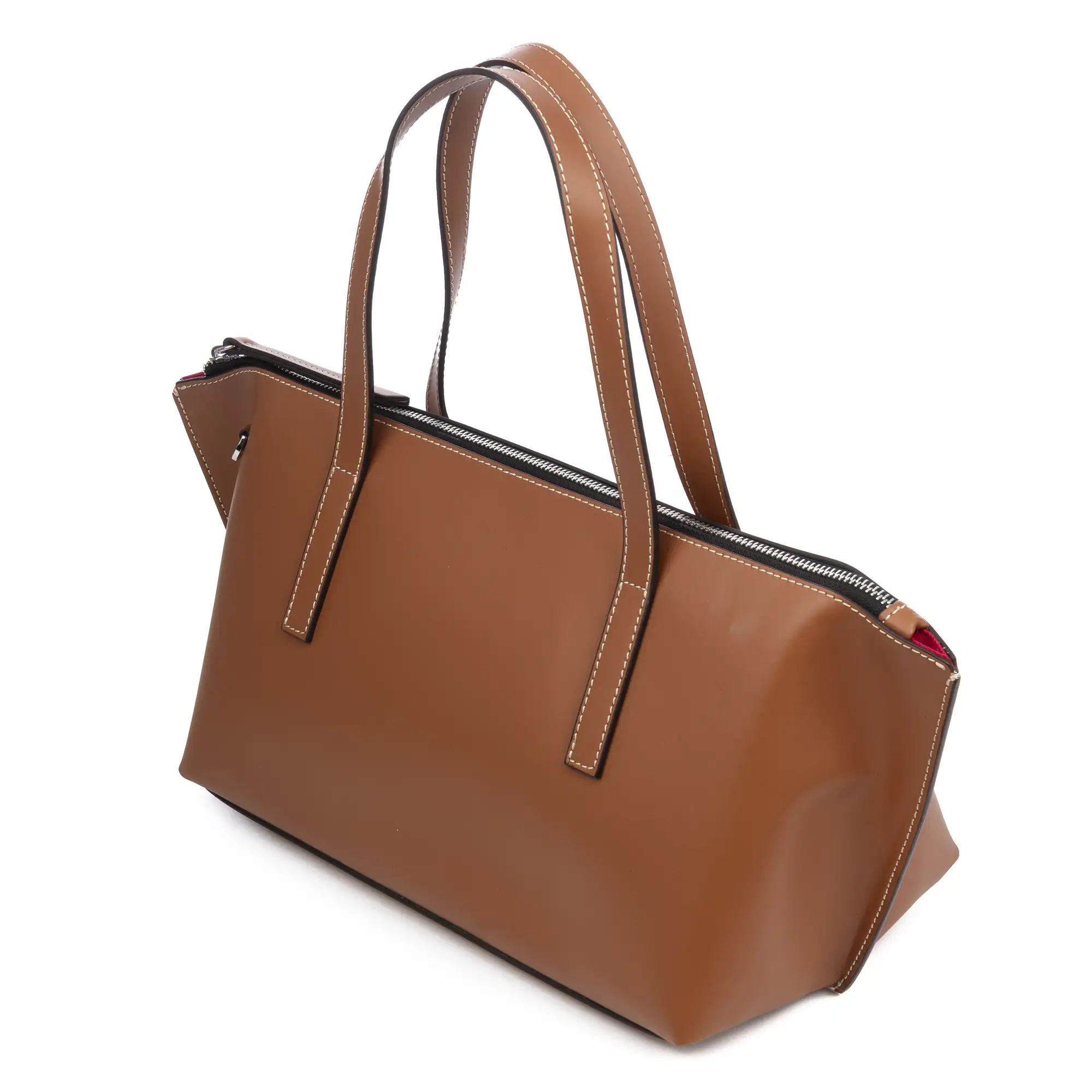 Badalucco bolso de hombro mujer. Piel auténtica Ruga.