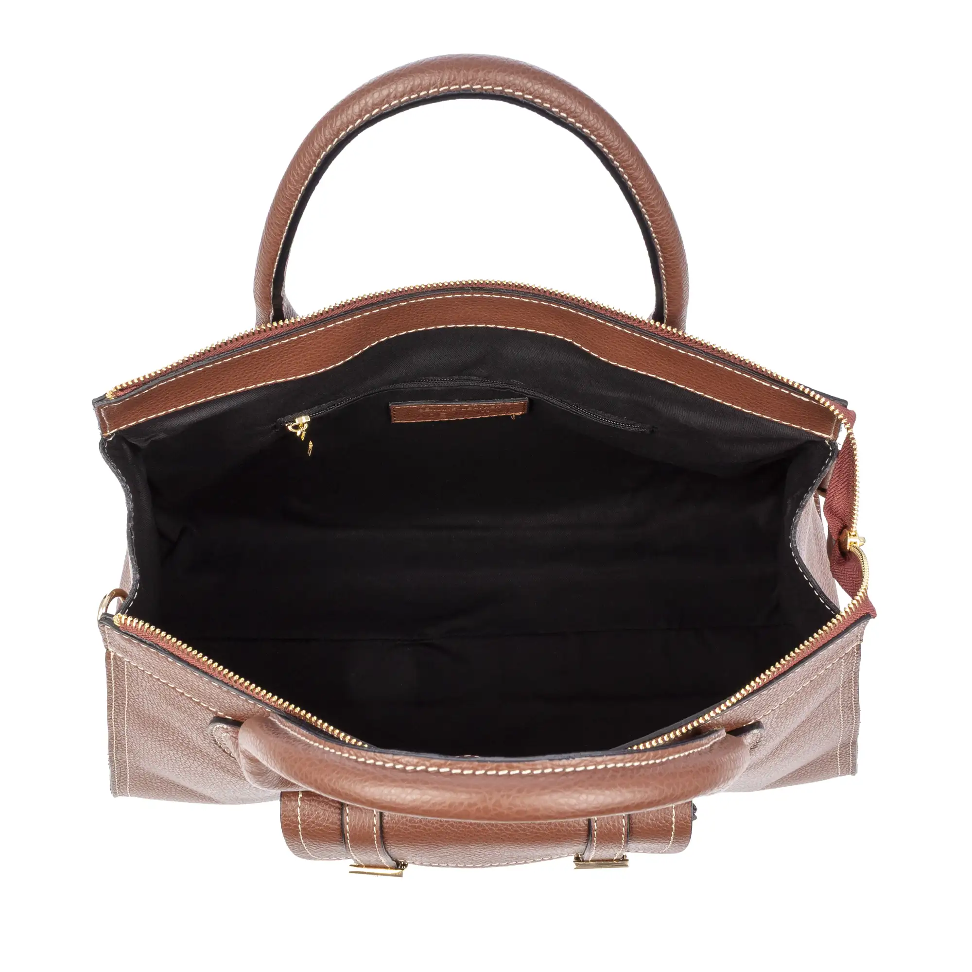 Bagaladi bolso tote mujer. Piel auténtica Dollaro.