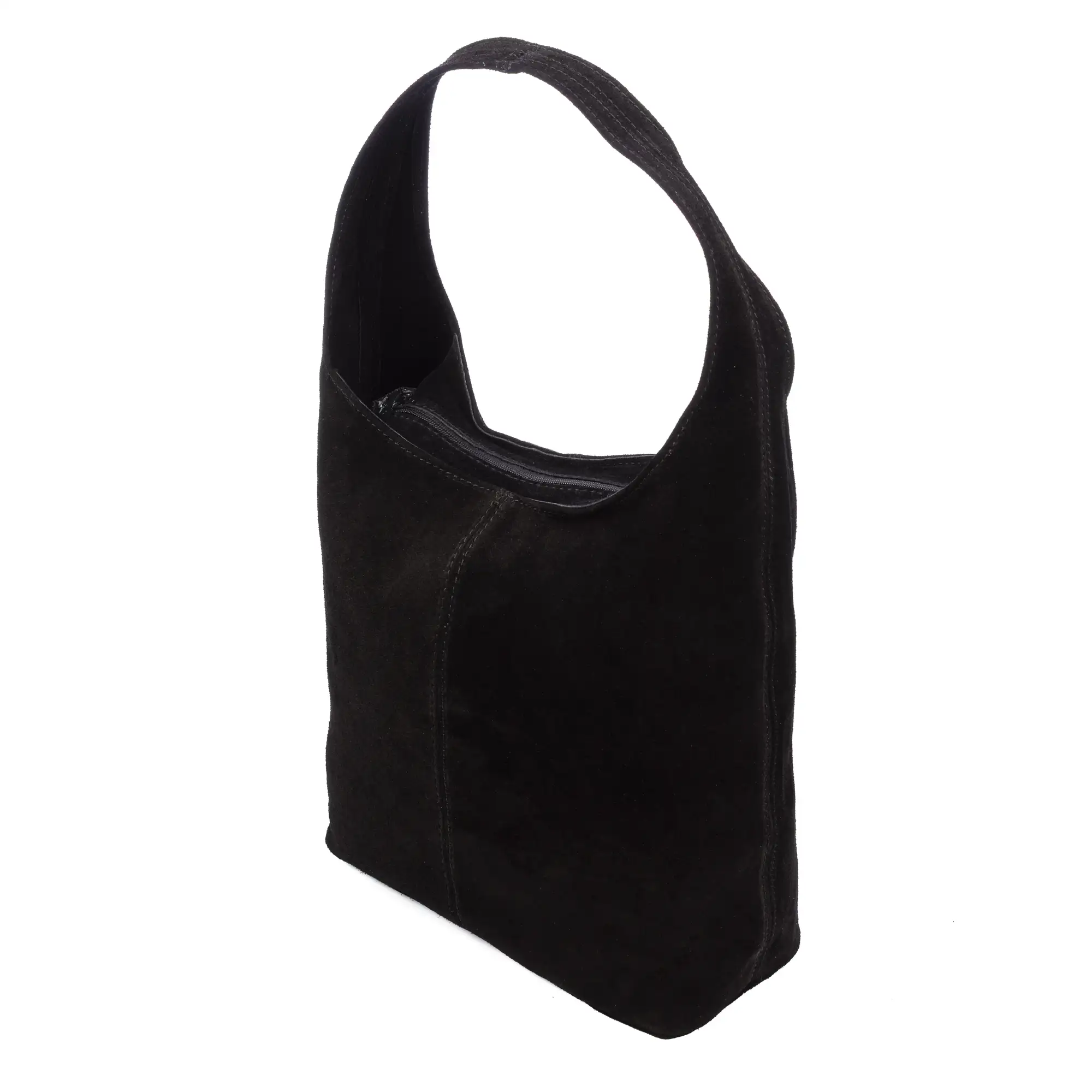 Bagnara bolso shopper mujer. Piel auténtica Gamuza.