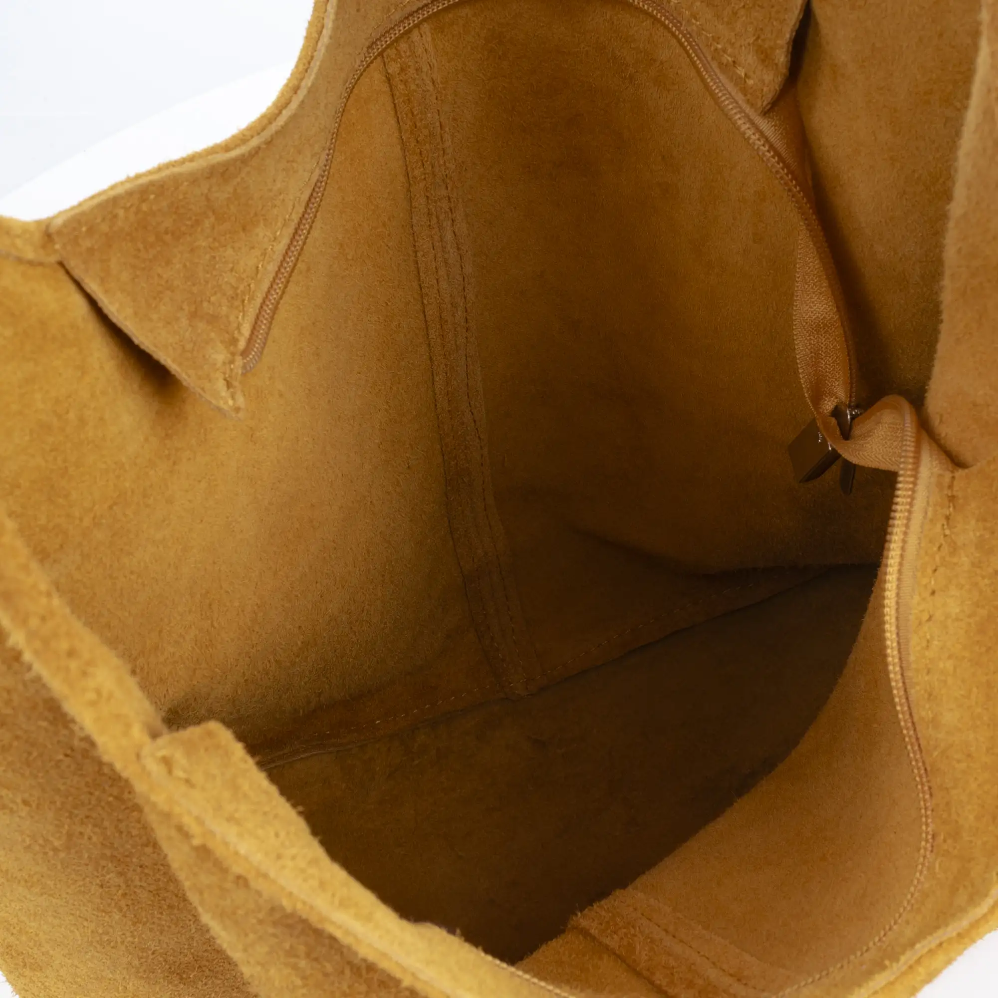 Bagnara bolso shopper mujer. Piel auténtica Gamuza.