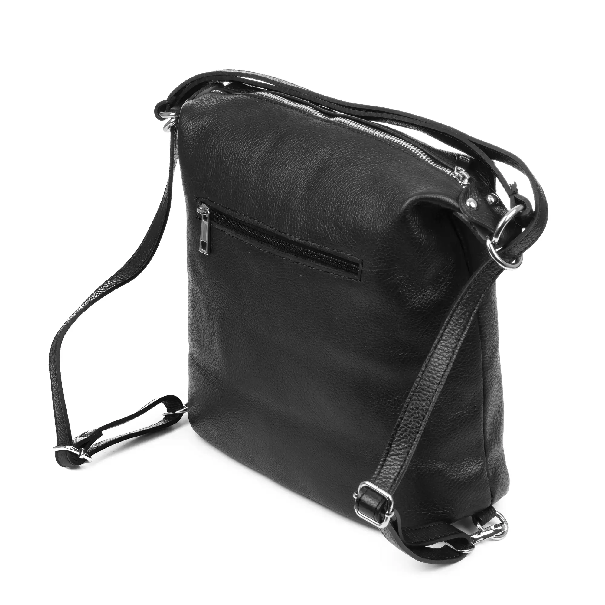 Bagnoli bolso mochila y bolso de hombro mujer. Piel auténtica Dollaro.