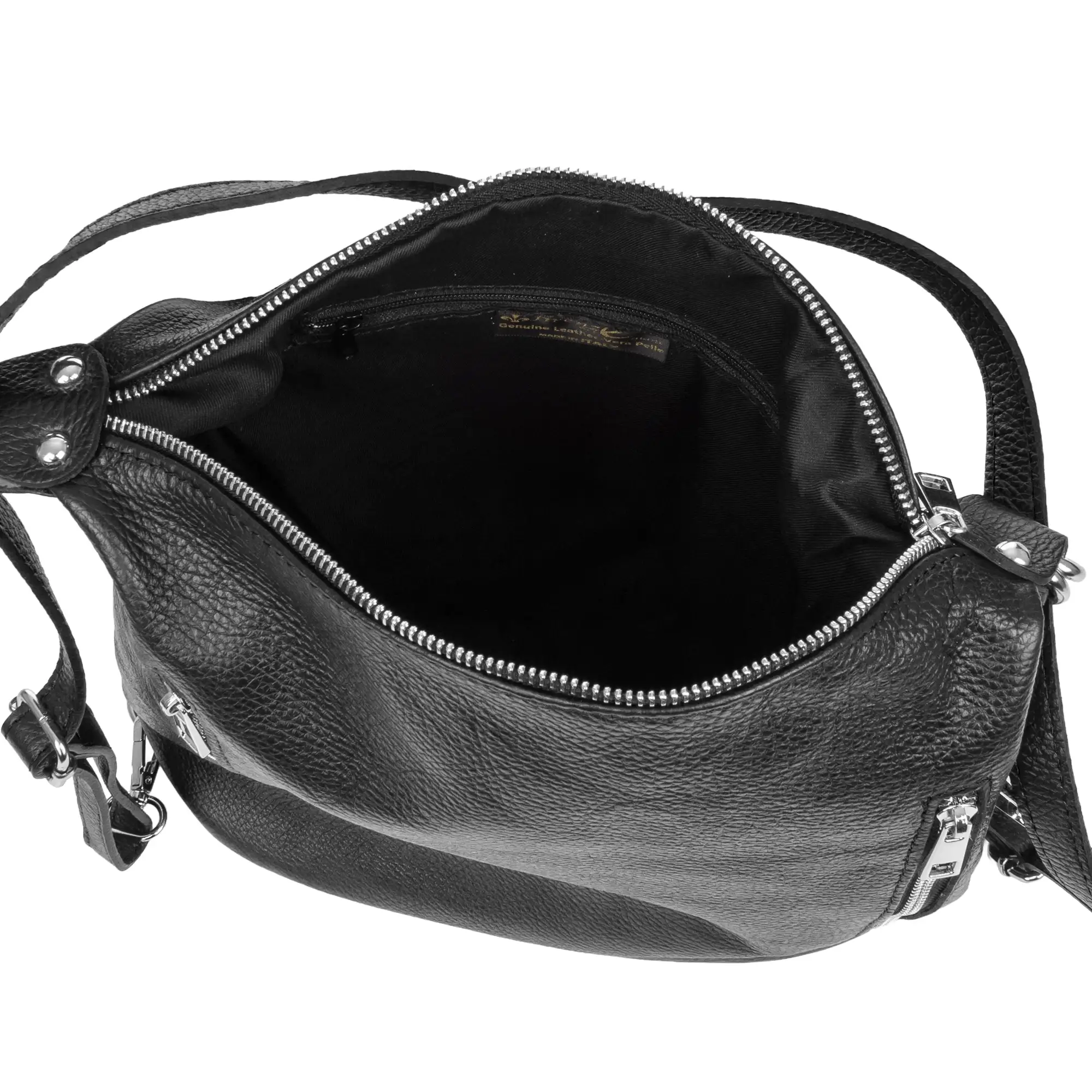 Bagnoli bolso mochila y bolso de hombro mujer. Piel auténtica Dollaro.
