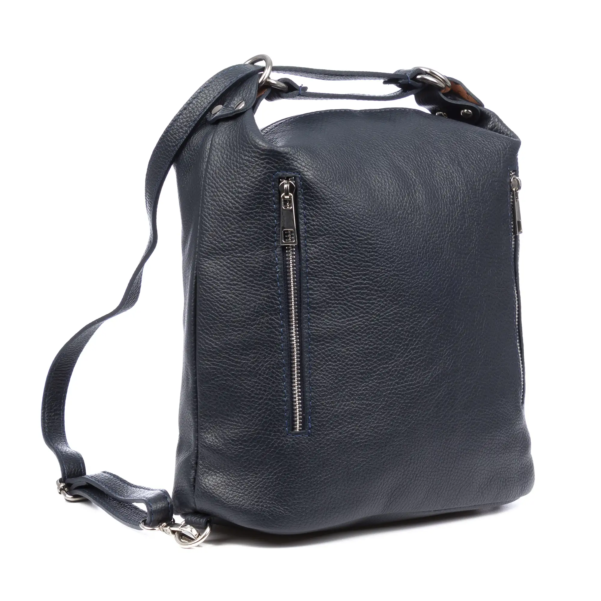 Bagnoli bolso mochila y bolso de hombro mujer. Piel auténtica Dollaro.