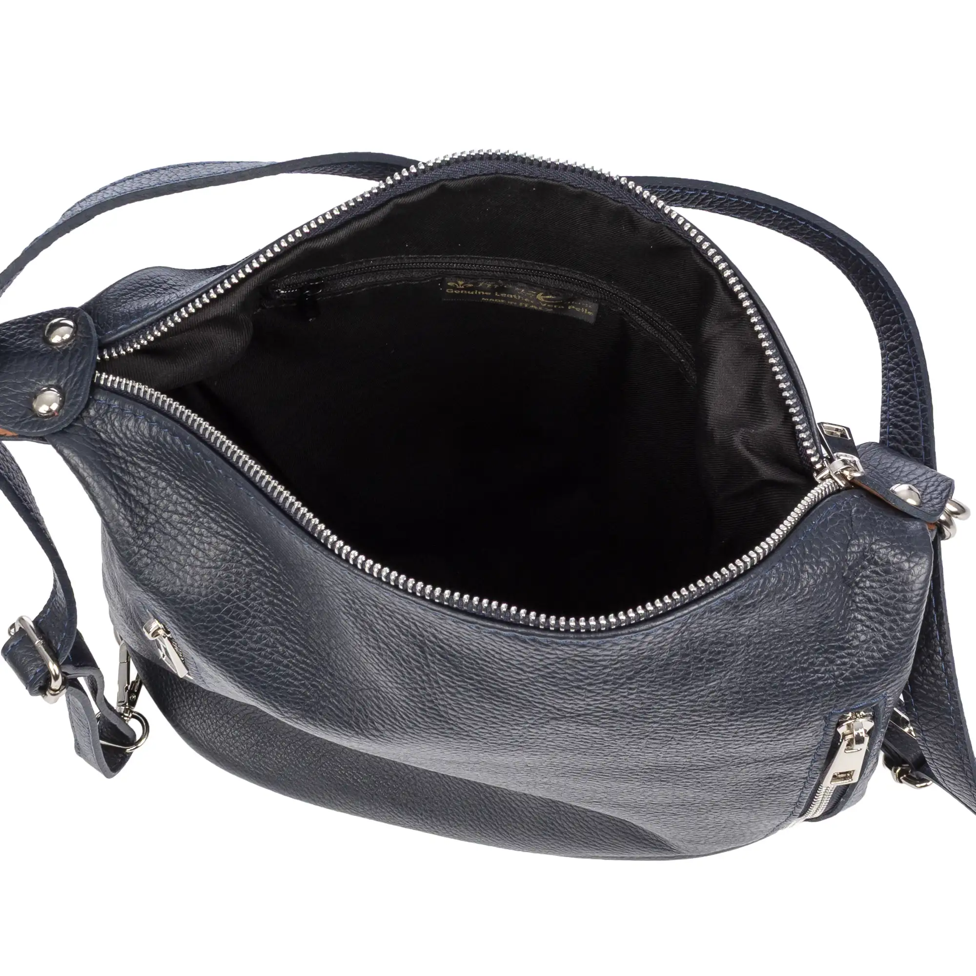 Bagnoli bolso mochila y bolso de hombro mujer. Piel auténtica Dollaro.