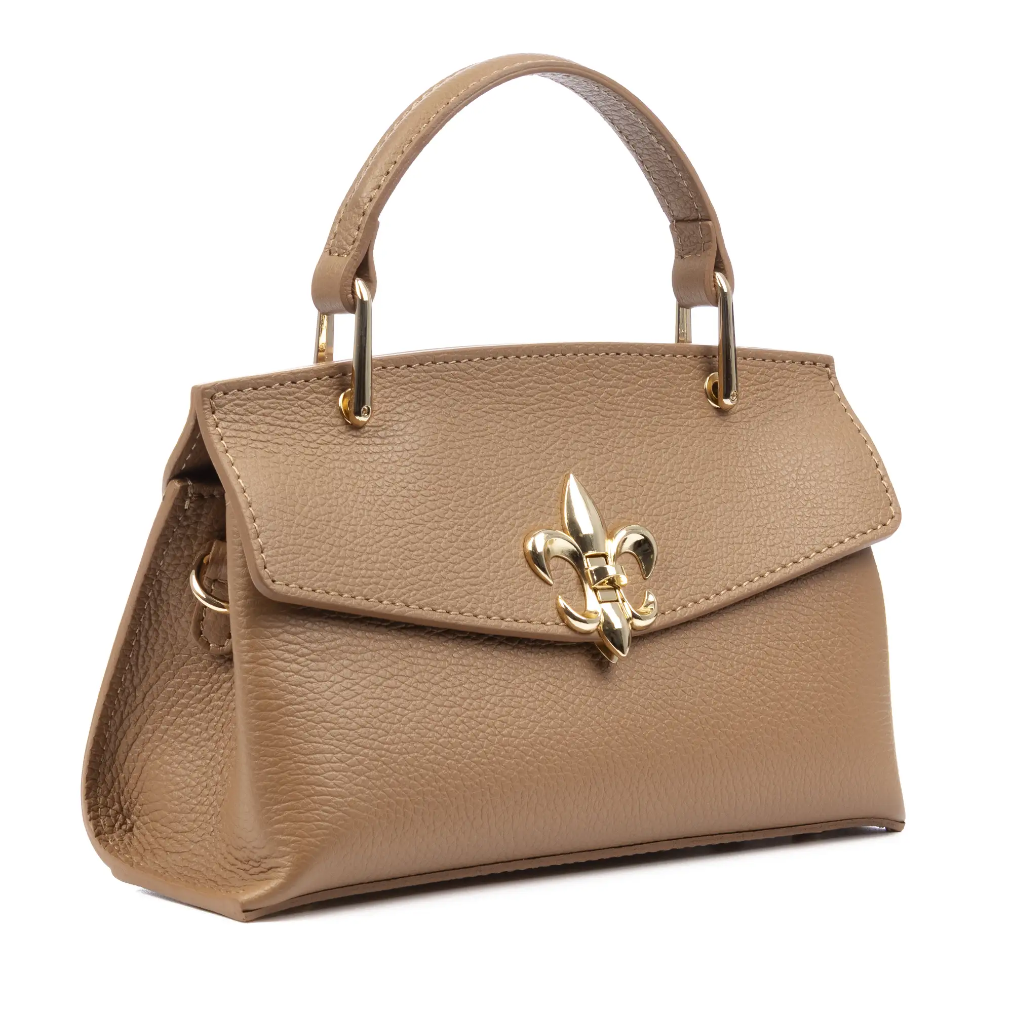 Balestrino bolso tote mujer, de piel auténtica Dollaro.