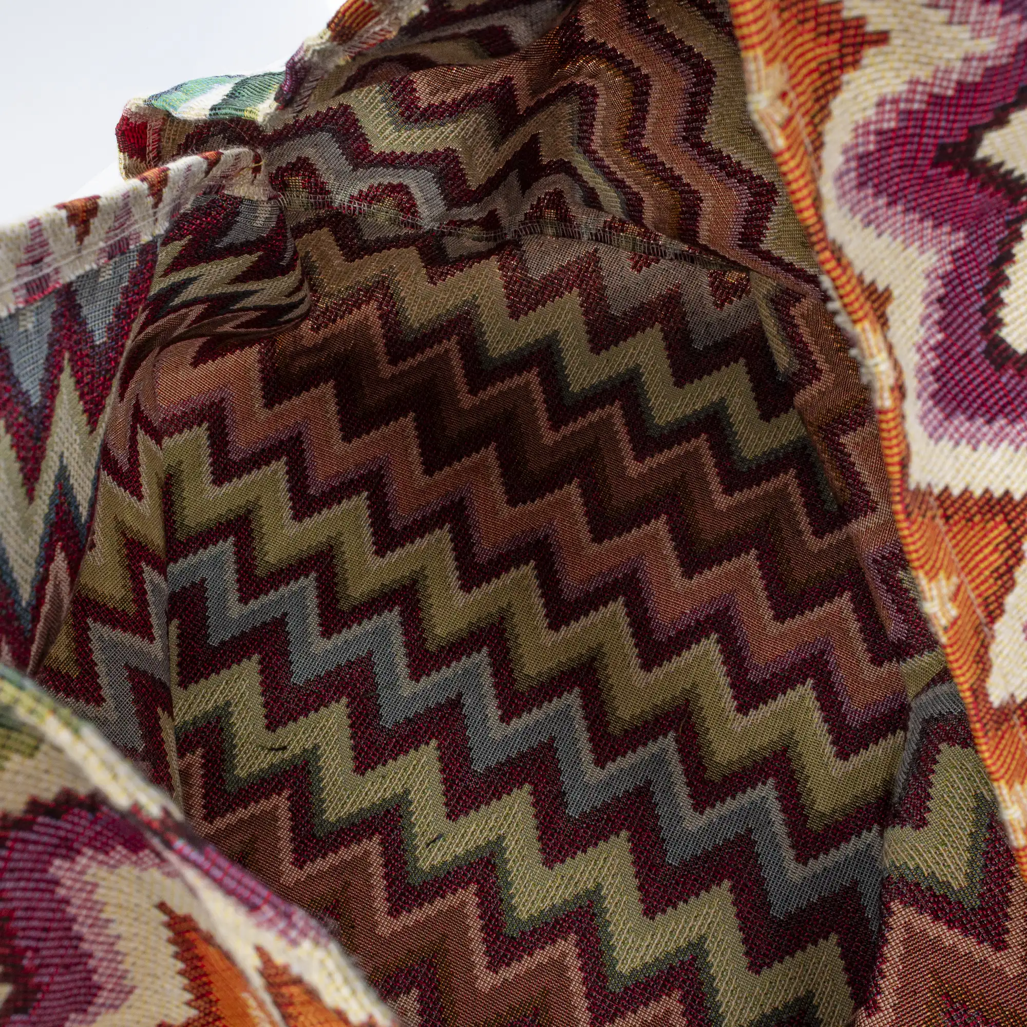 Banzi bolso Shopper de algodón, con asa en cuero. Diseño exclusivo.
