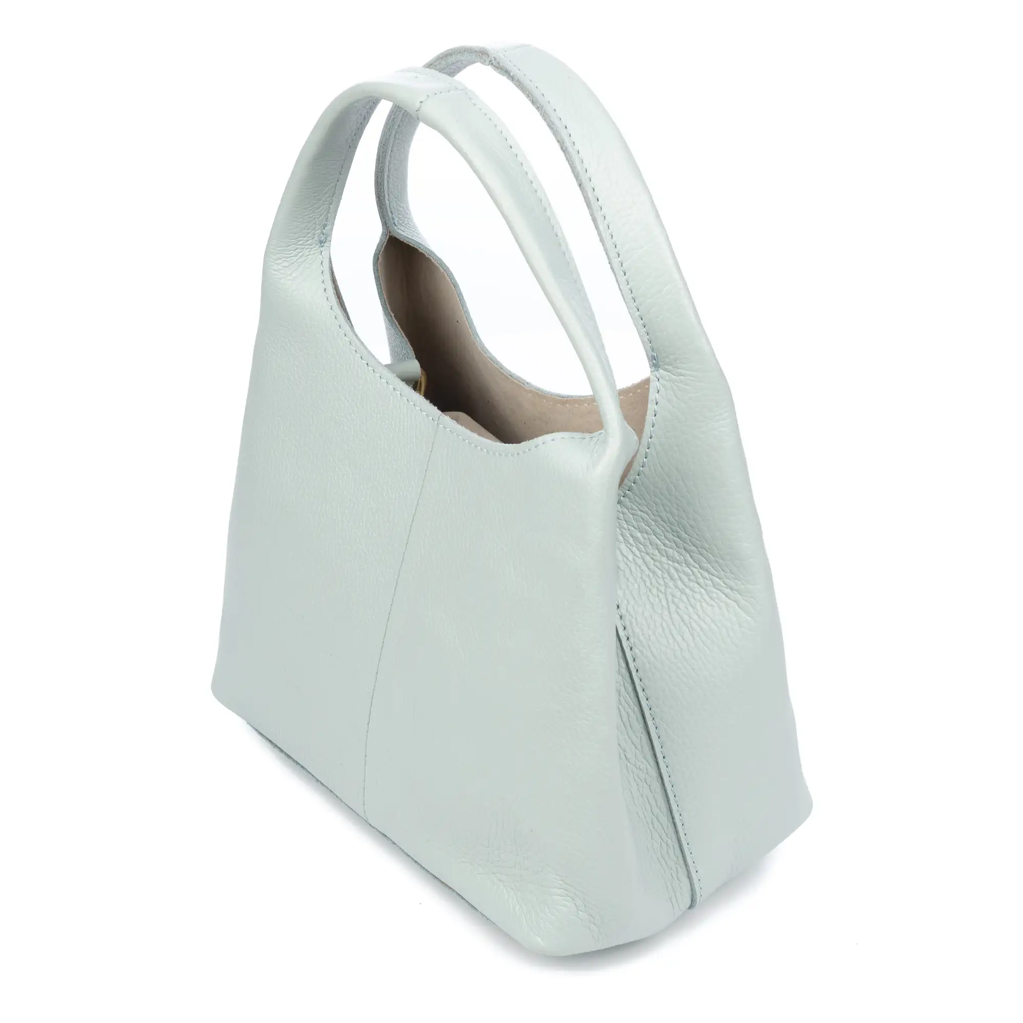 Barasso bolso de mano mujer. Piel auténtica Dollaro.