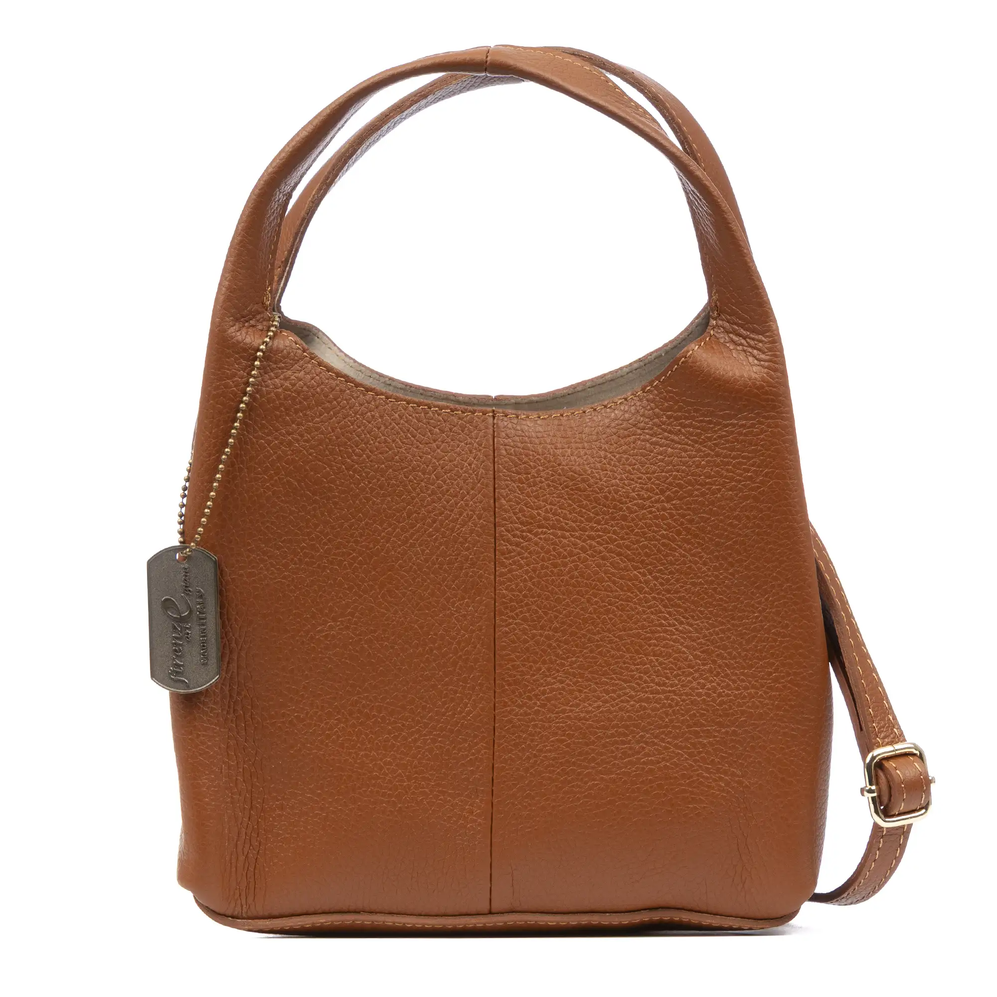 Barasso bolso de mano mujer. Piel auténtica Dollaro.