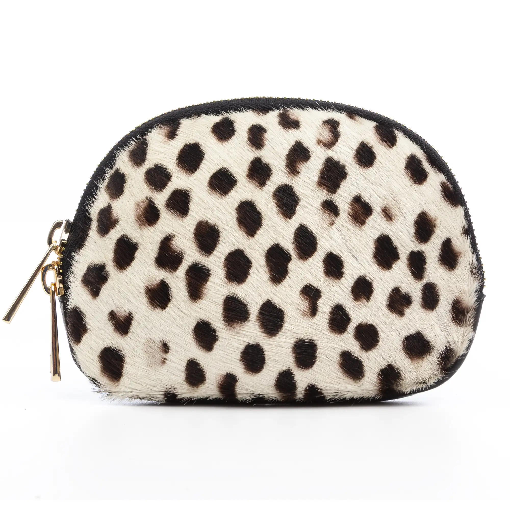 Baratili monedero portatodo mujer. Piel auténtica Cavallino y Dollaro.