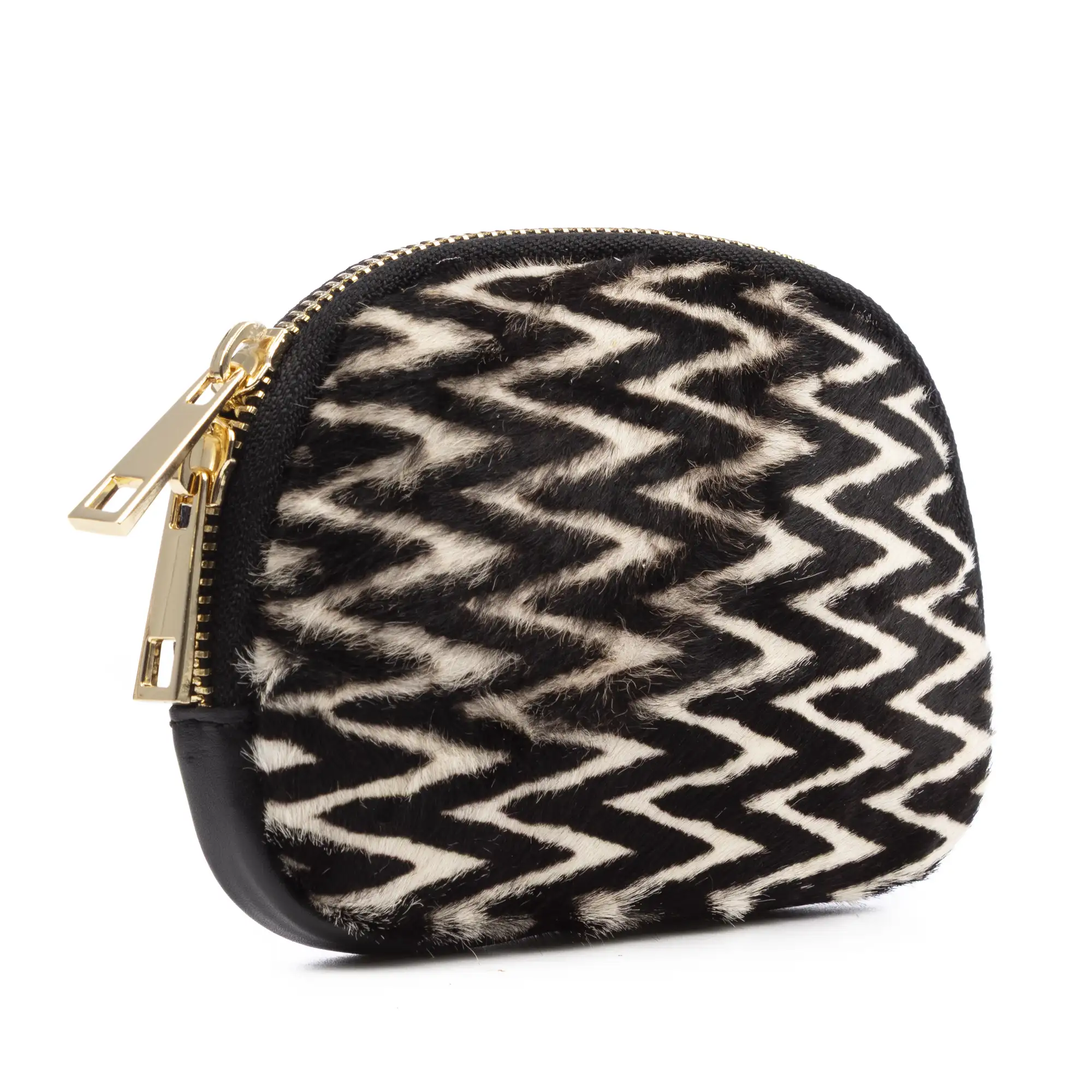 Baratili monedero portatodo mujer. Piel auténtica Cavallino y Sauvage.