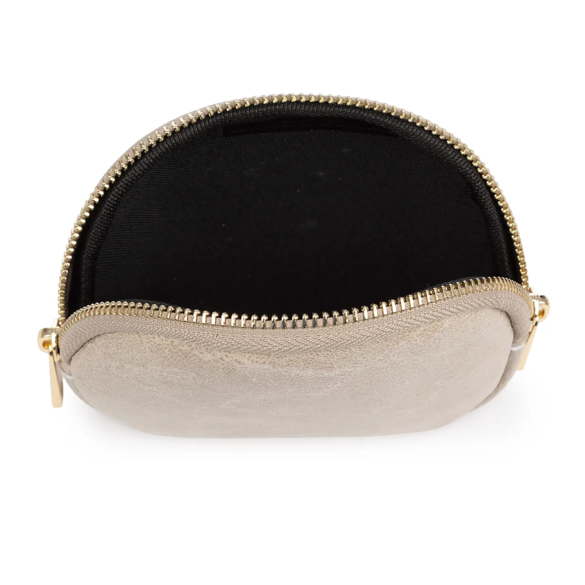 Baratili monedero portatodo mujer. Piel auténtica Gamuza acabado lavado a la piedra.