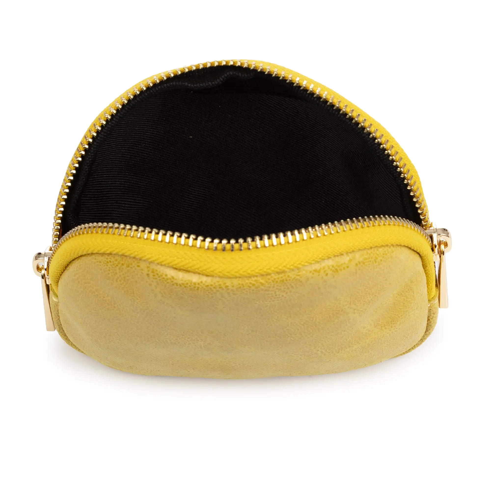 Baratili monedero portatodo mujer. Piel auténtica Gamuza acabado lavado a la piedra.