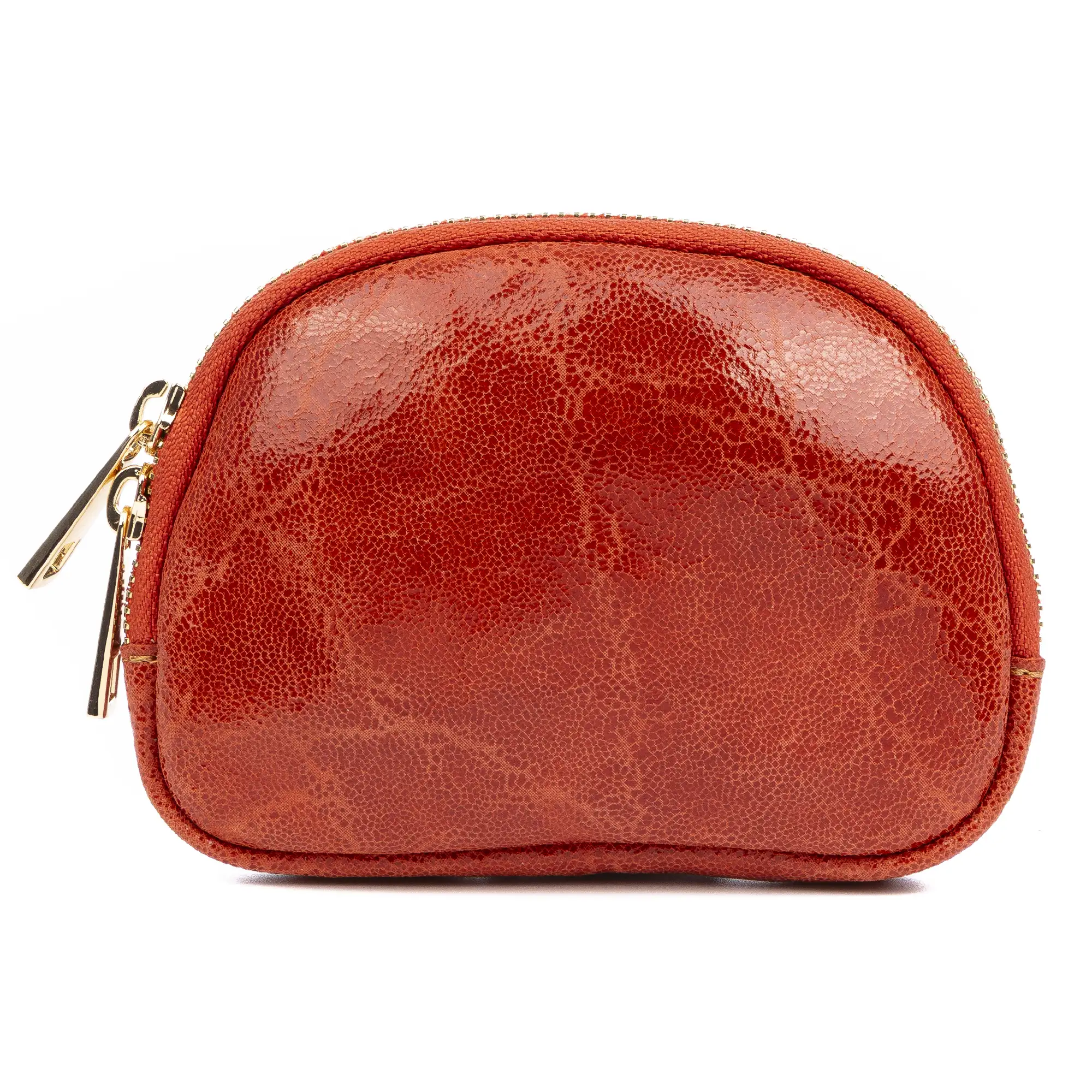 Baratili monedero portatodo mujer. Piel auténtica Gamuza acabado lavado a la piedra.